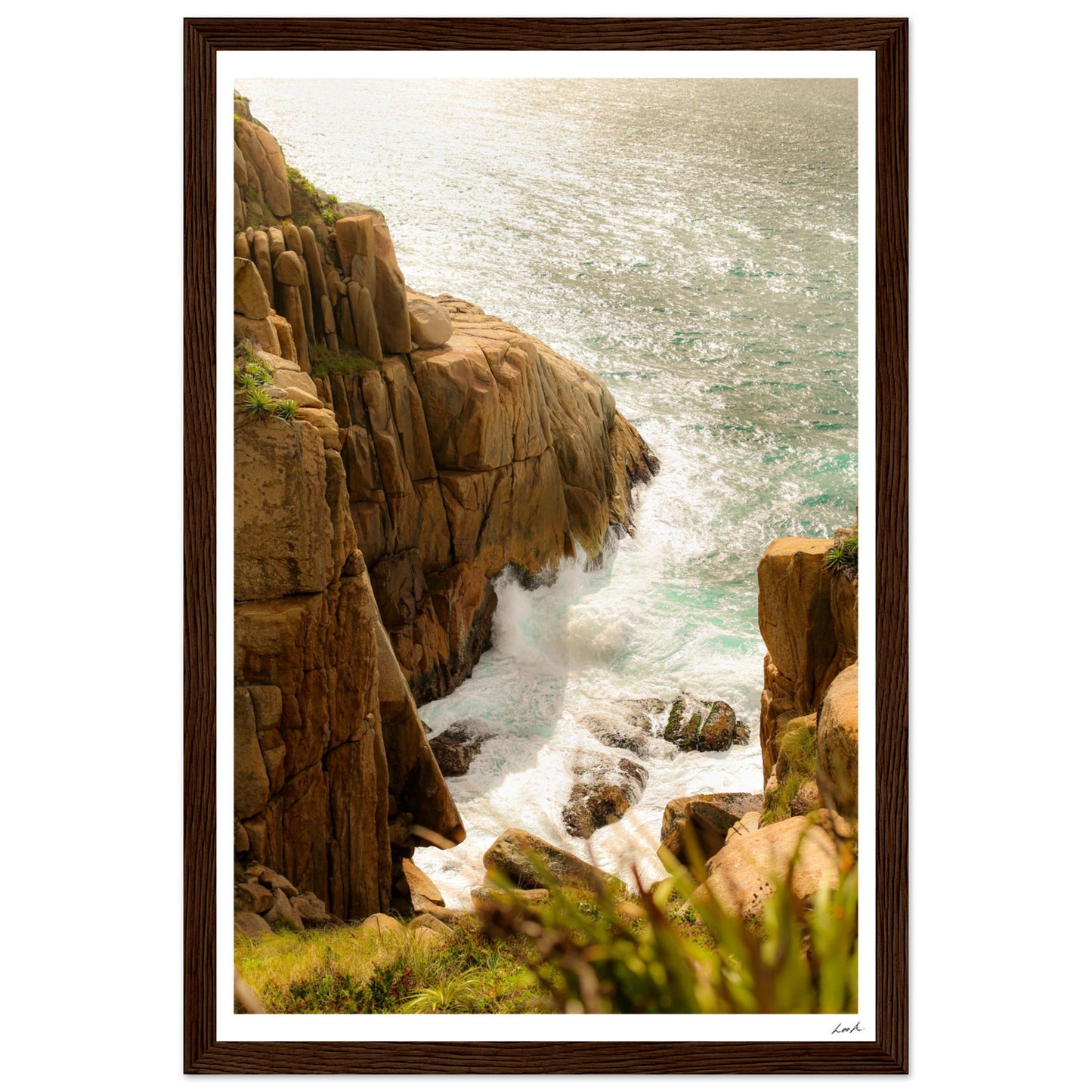 Valley Rosa Norte - Premium Matte Paper Wooden Framed Poster