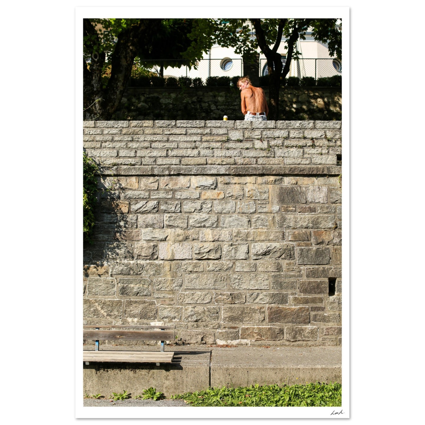 Street of Villa CH - Classic Matte Paper Poster