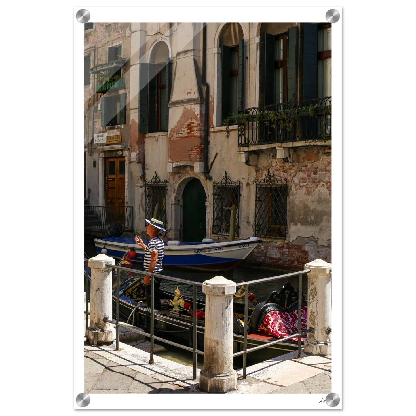 Street of Venice 7 - Acrylic Print