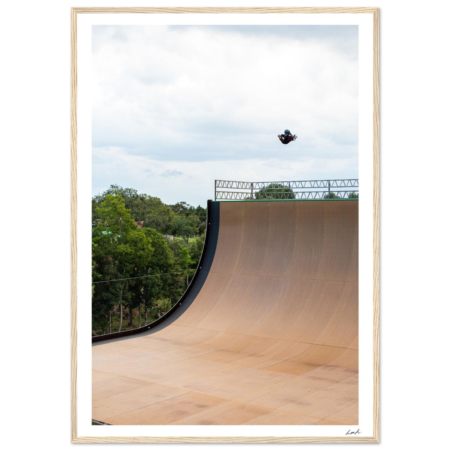 540 Mega - Premium Matte Paper Wooden Framed Poster