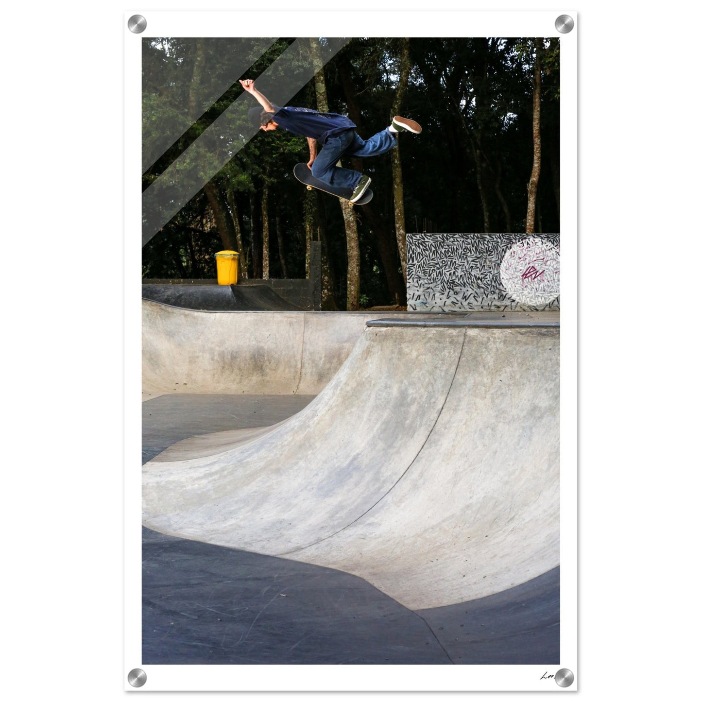 Nose Grab One Foot - Acrylic Print