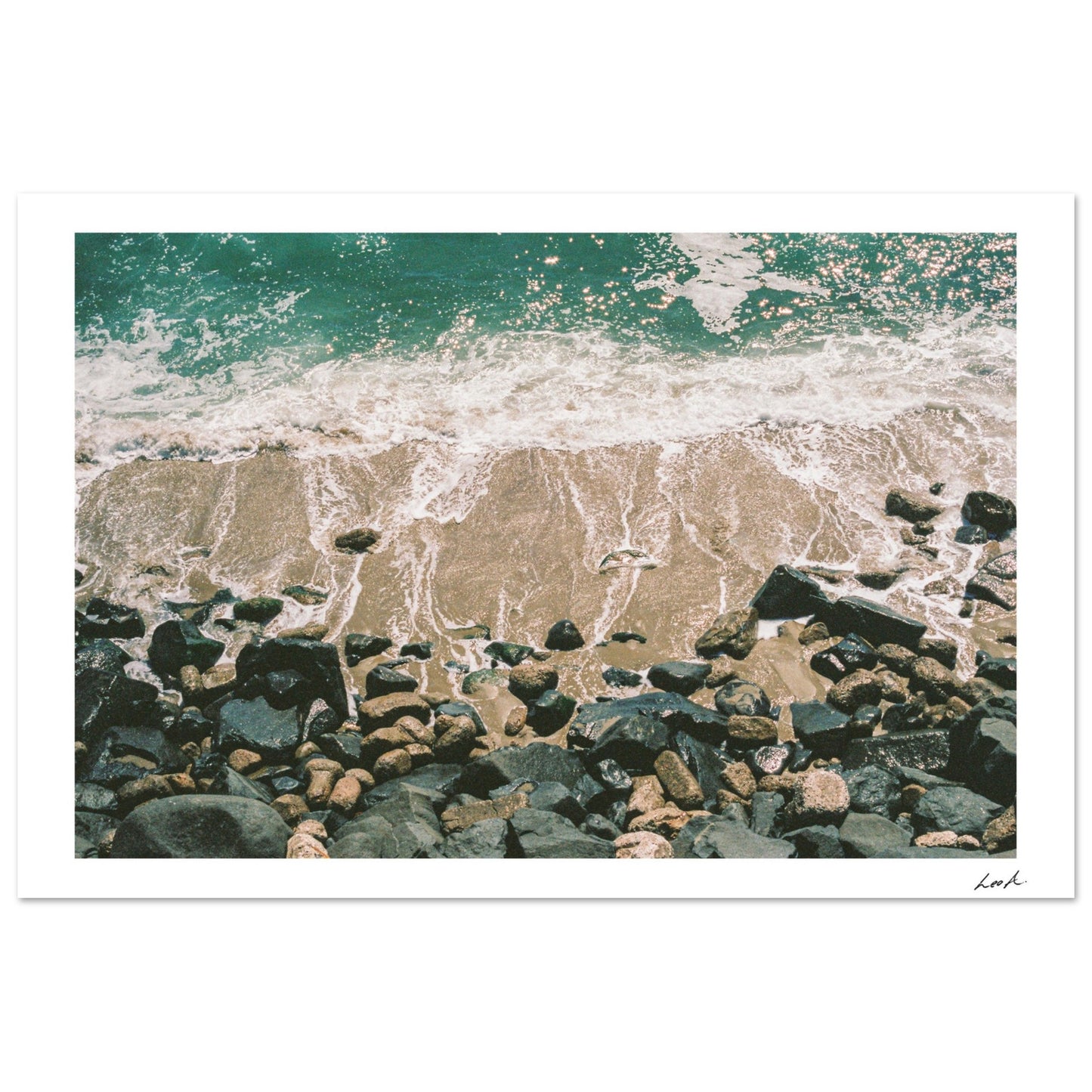 Sunset Cliff - Aluminum Print