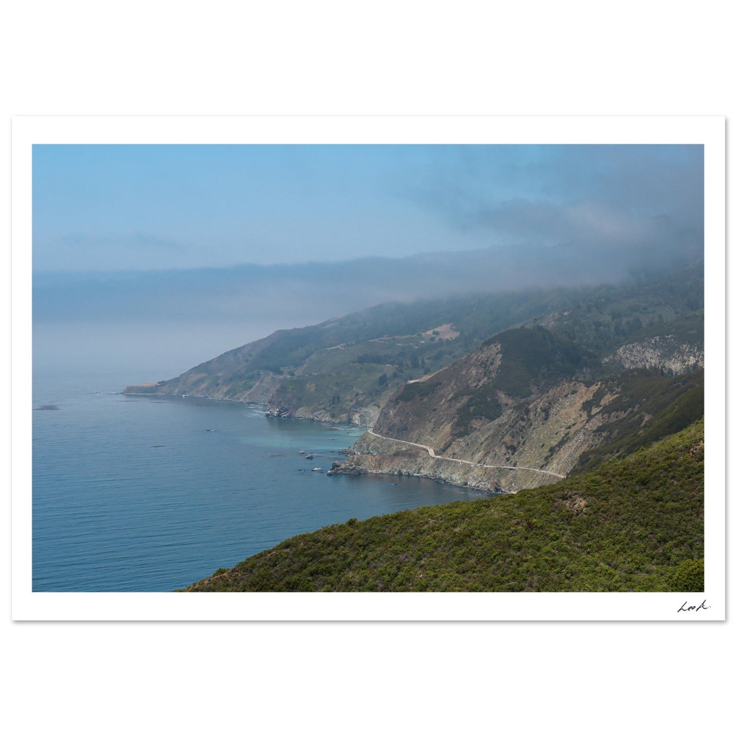 Big Sur Landscape - Premium Semi-Glossy Paper Poster