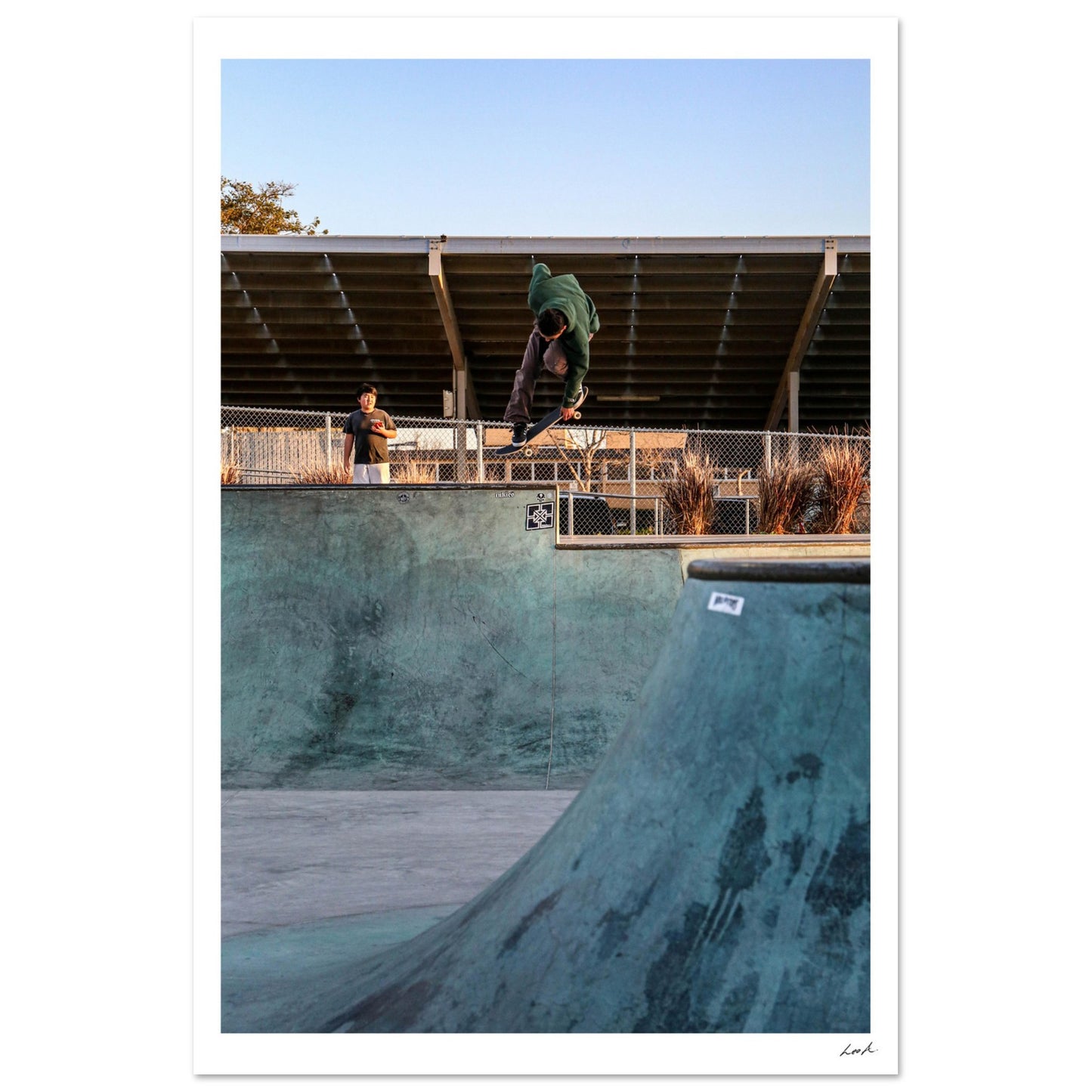 Indy Grab - Aluminum Print