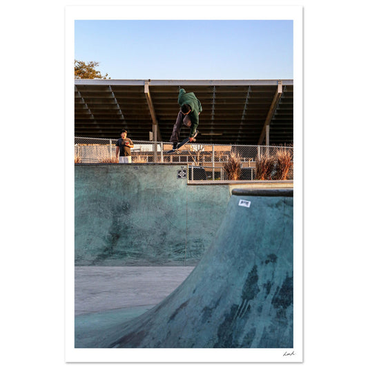 Indy Grab - Aluminum Print