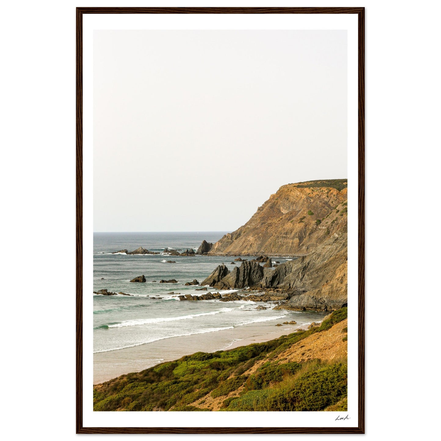 Ponta Ruiva PT - Premium Matte Paper Wooden Framed Poster