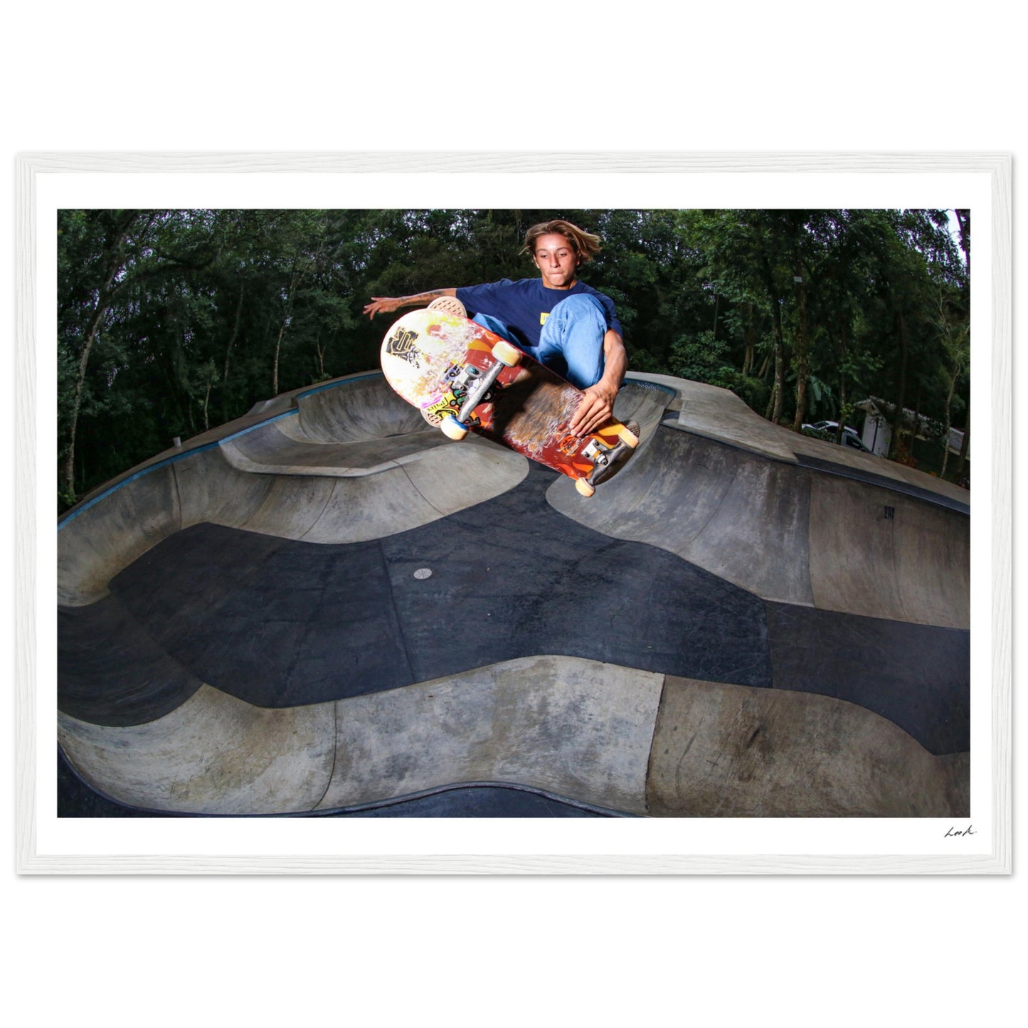 Alley Nosebone - Premium Matte Paper Wooden Framed Poster