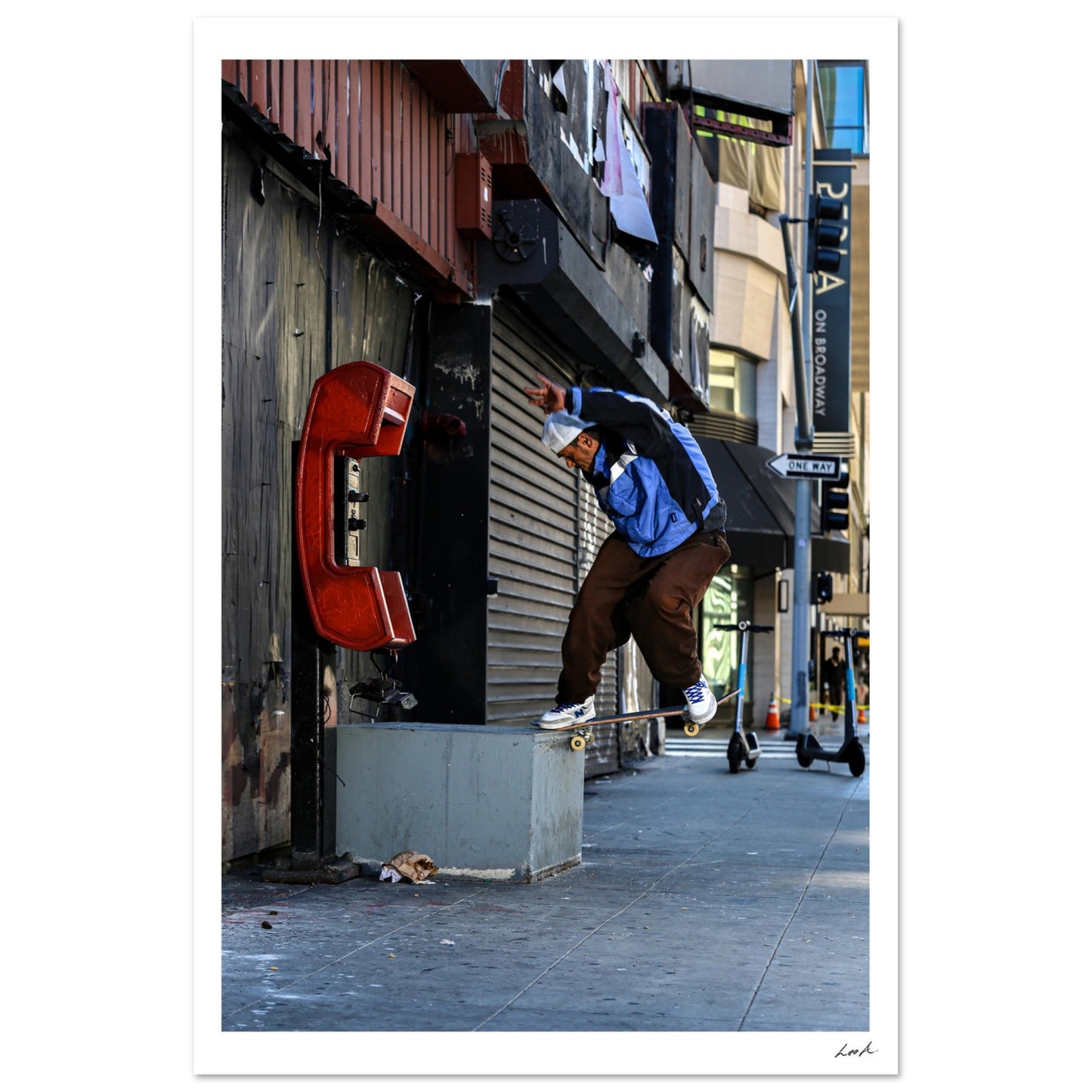 SS FS Nose Slide - Aluminum Print