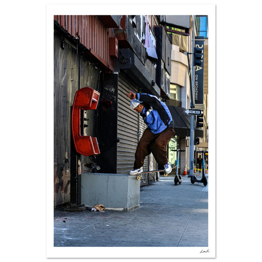SS FS Nose Slide - Classic Matte Paper Poster