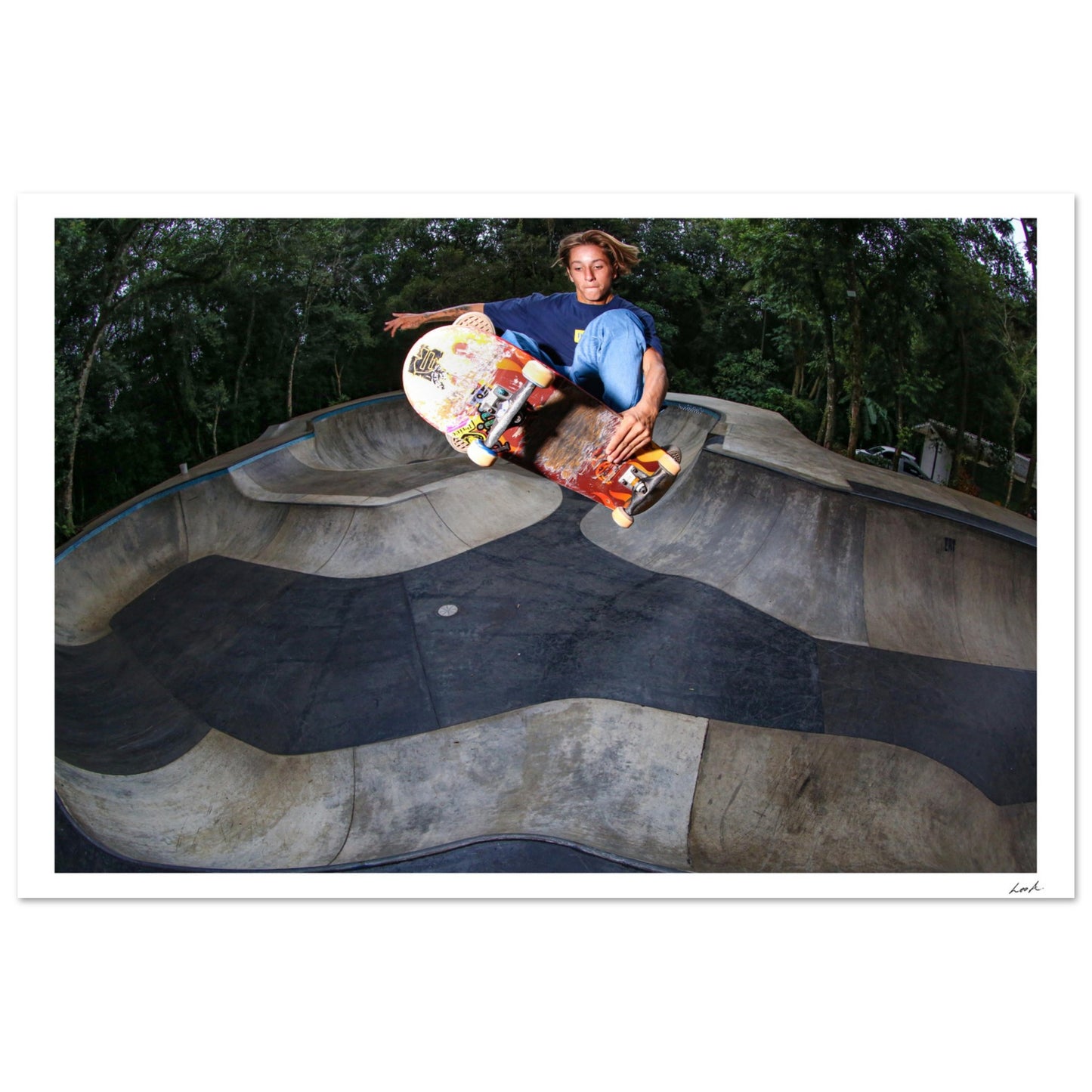 Alley Nosebone - Aluminum Print