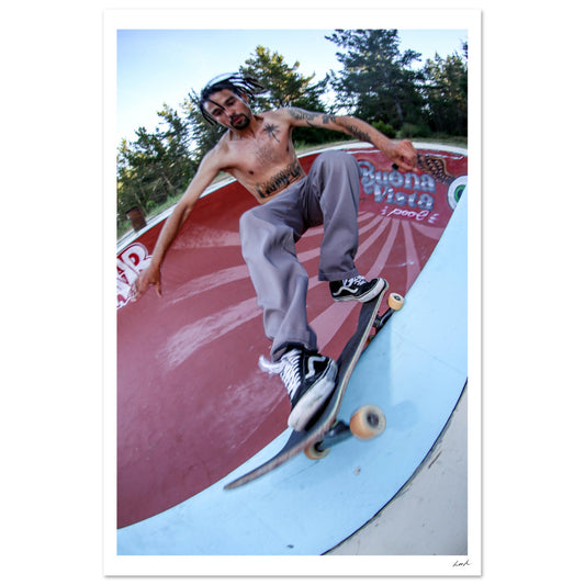FS Feeble Buena Vista Pool - Aluminum Print