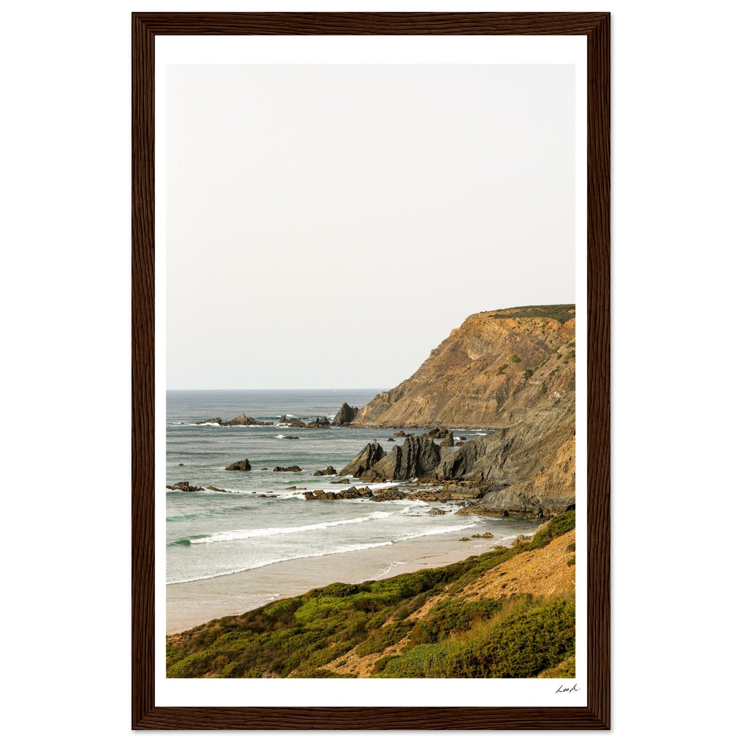 Ponta Ruiva PT - Premium Matte Paper Wooden Framed Poster