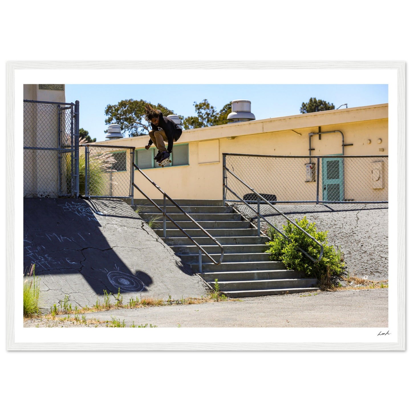 Melon Grab - Premium Matte Paper Wooden Framed Poster