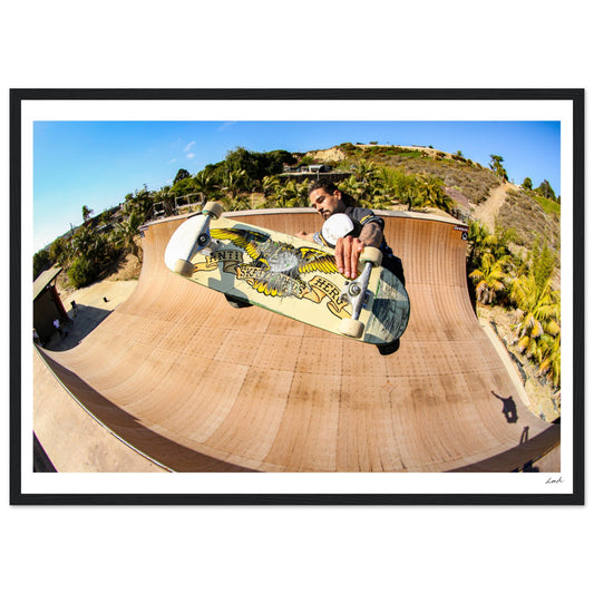Front Side Air - Premium Matte Paper Wooden Framed Poster