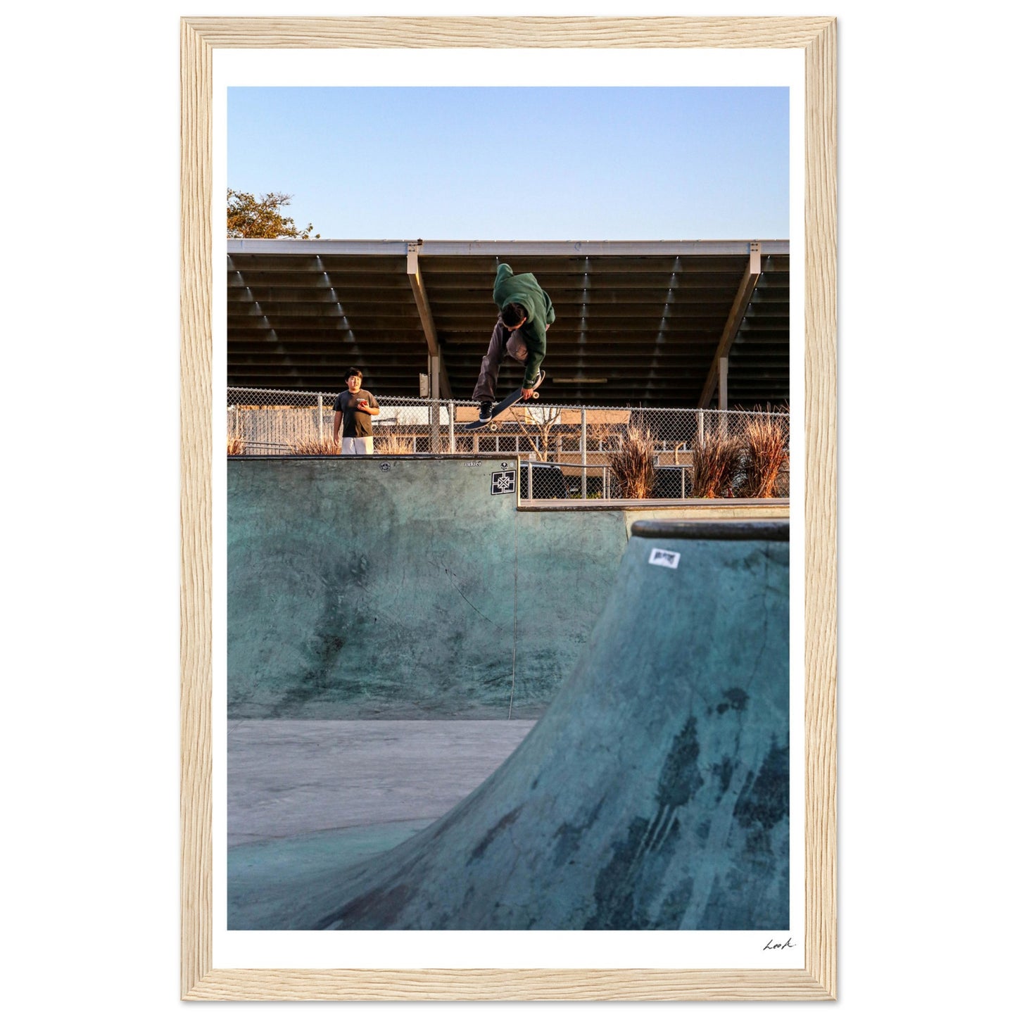 Indy Grab - Premium Matte Paper Wooden Framed Poster