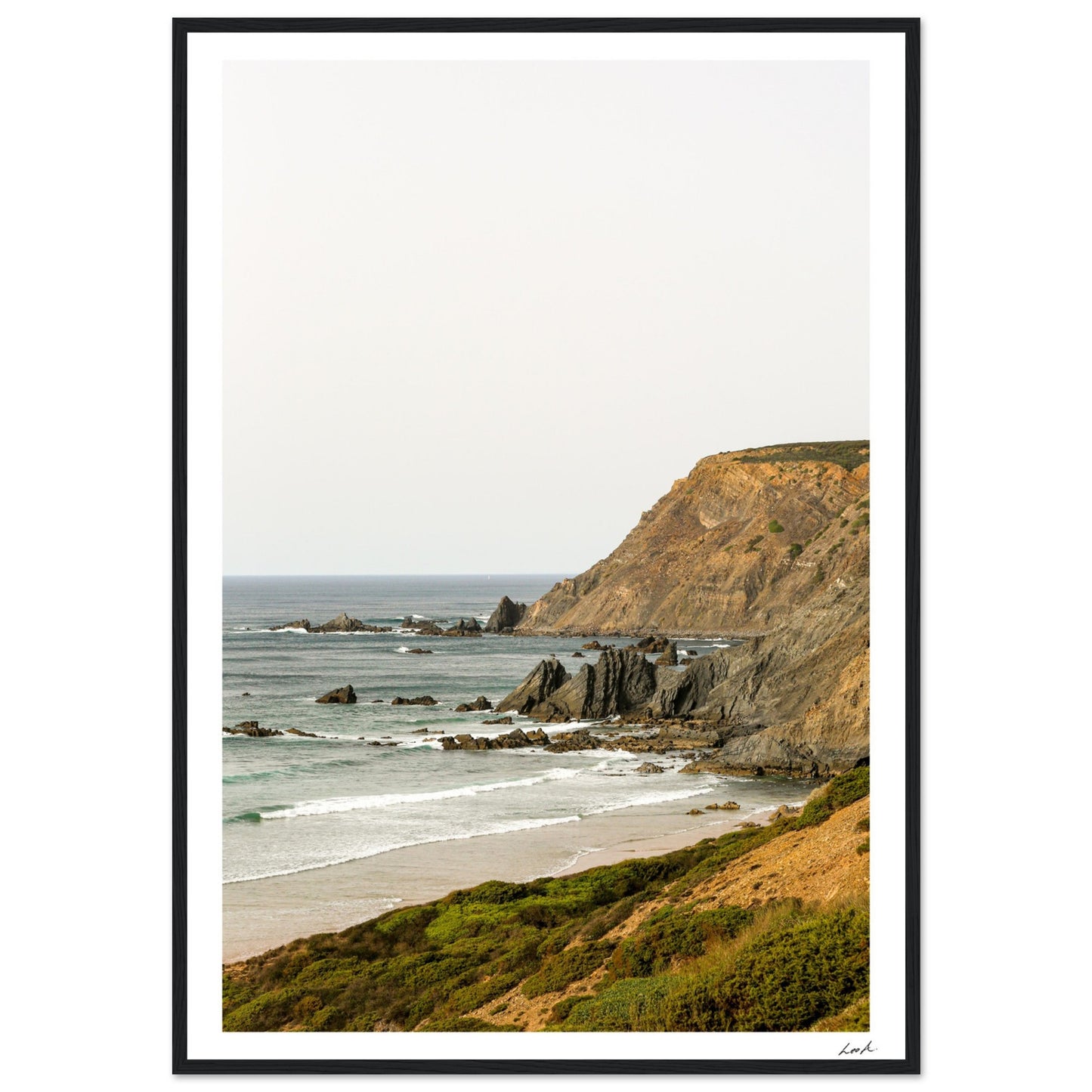 Ponta Ruiva PT - Premium Matte Paper Wooden Framed Poster