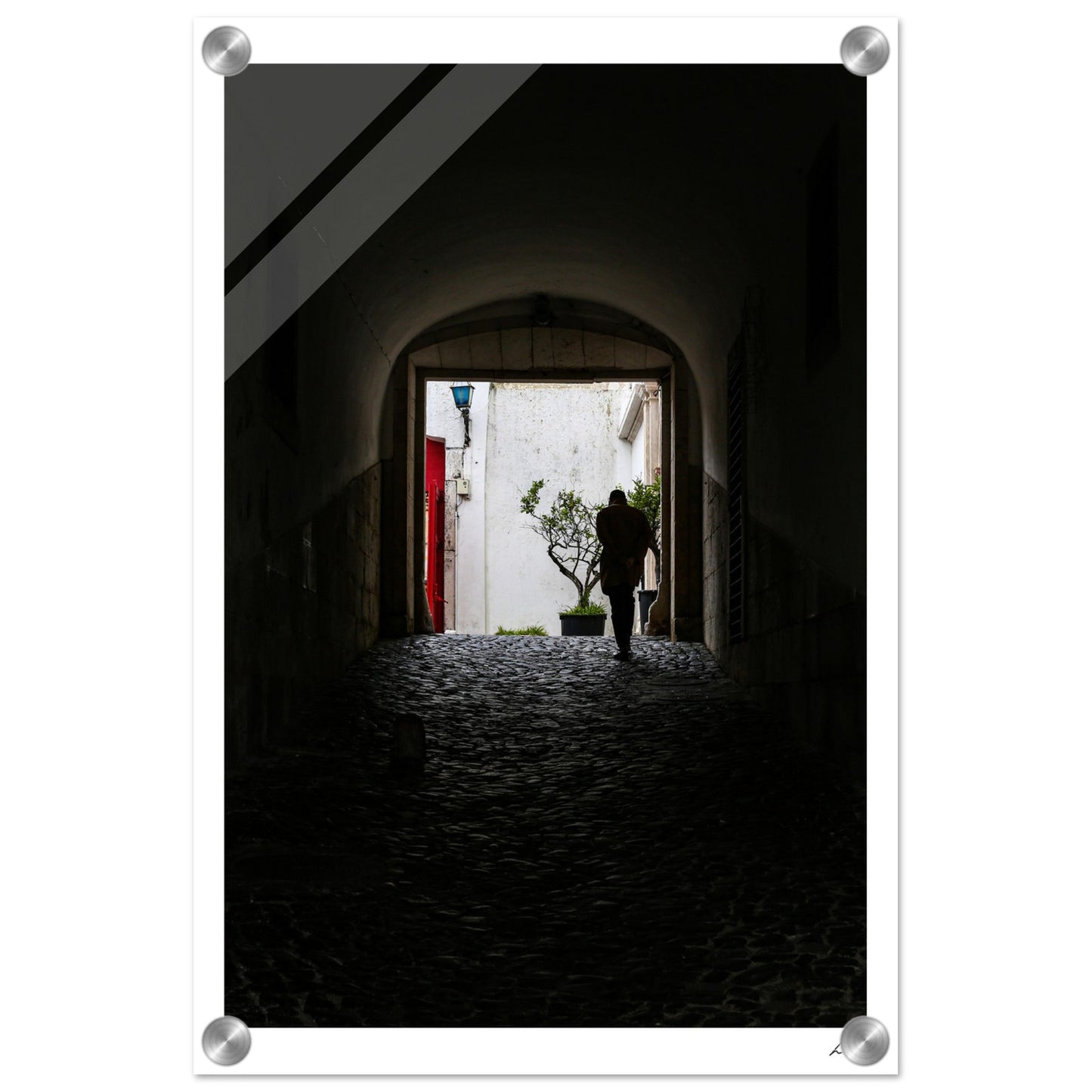 Street of Lisbon - Acrylic Print