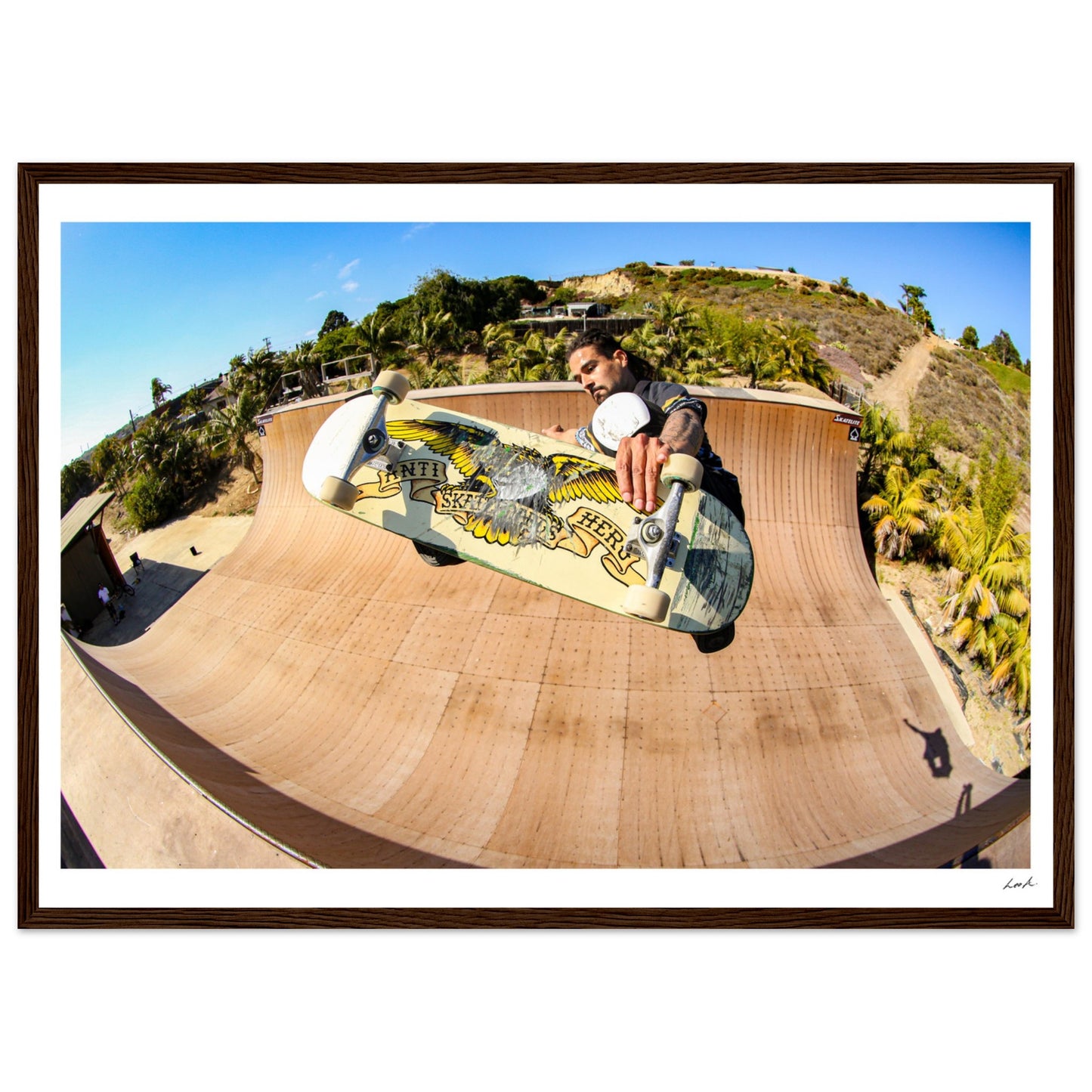 Front Side Air - Premium Matte Paper Wooden Framed Poster