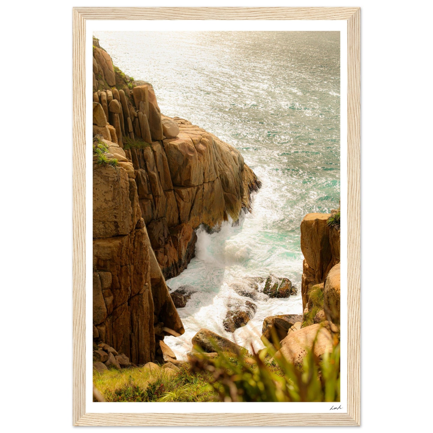 Valley Rosa Norte - Premium Matte Paper Wooden Framed Poster