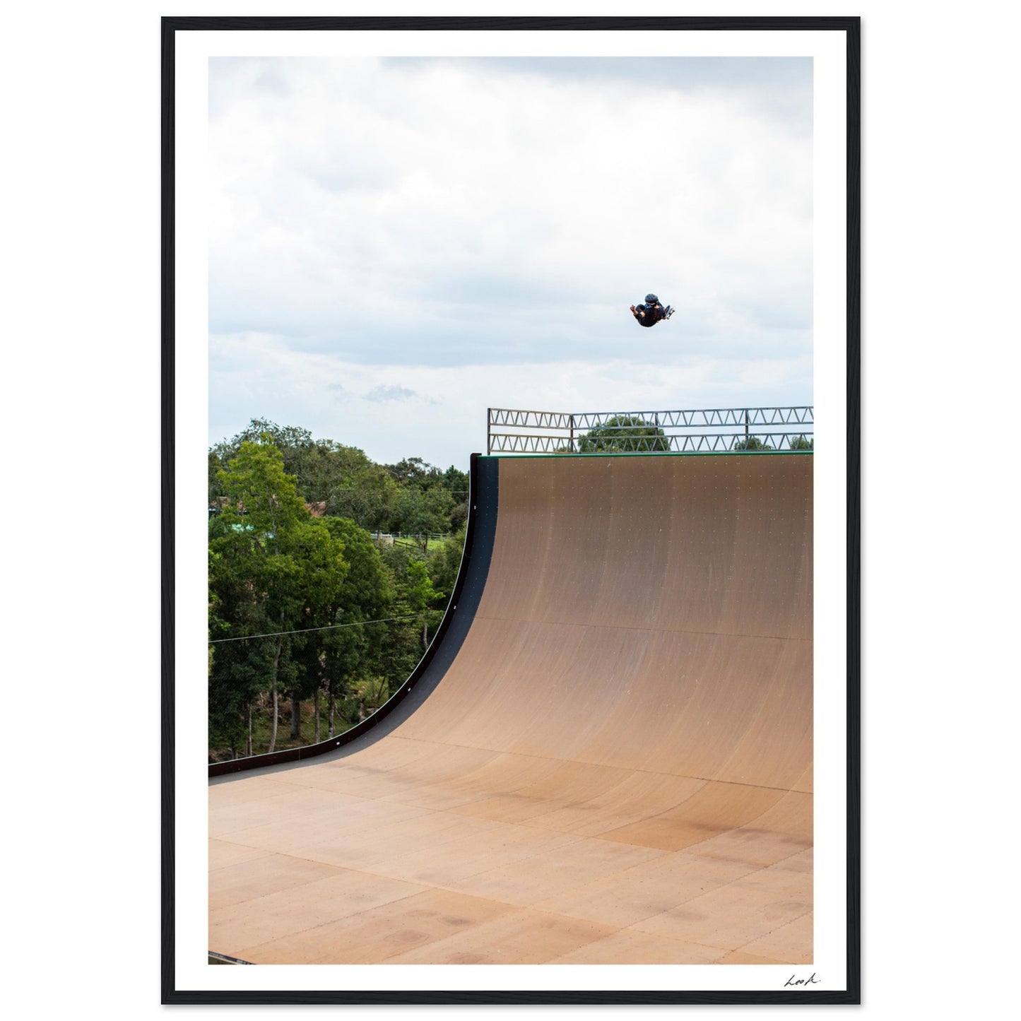 540 Mega - Premium Matte Paper Wooden Framed Poster