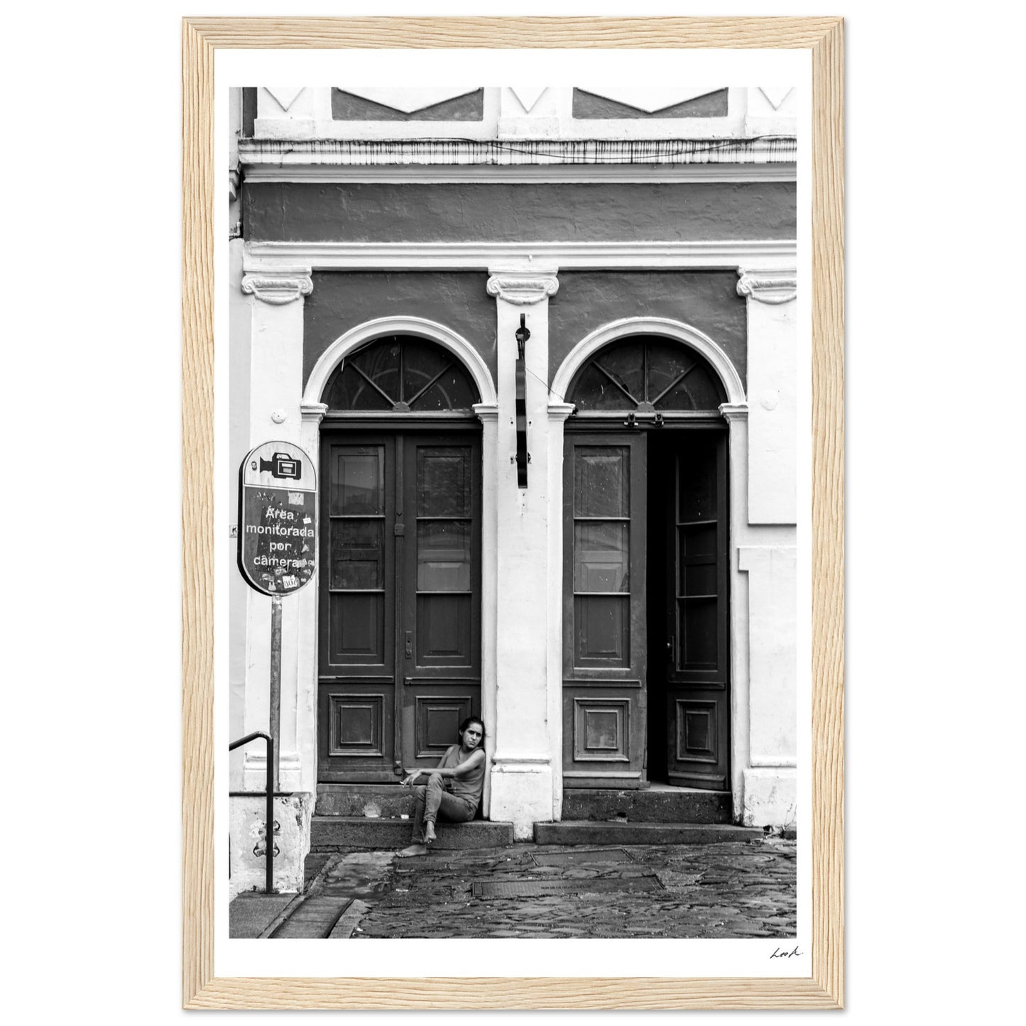 Premium Matte Paper Wooden Framed Poster