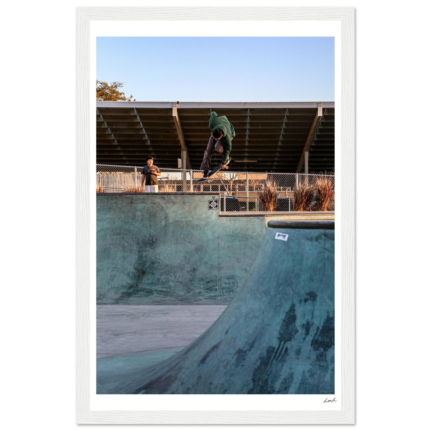 Indy Grab - Premium Matte Paper Wooden Framed Poster