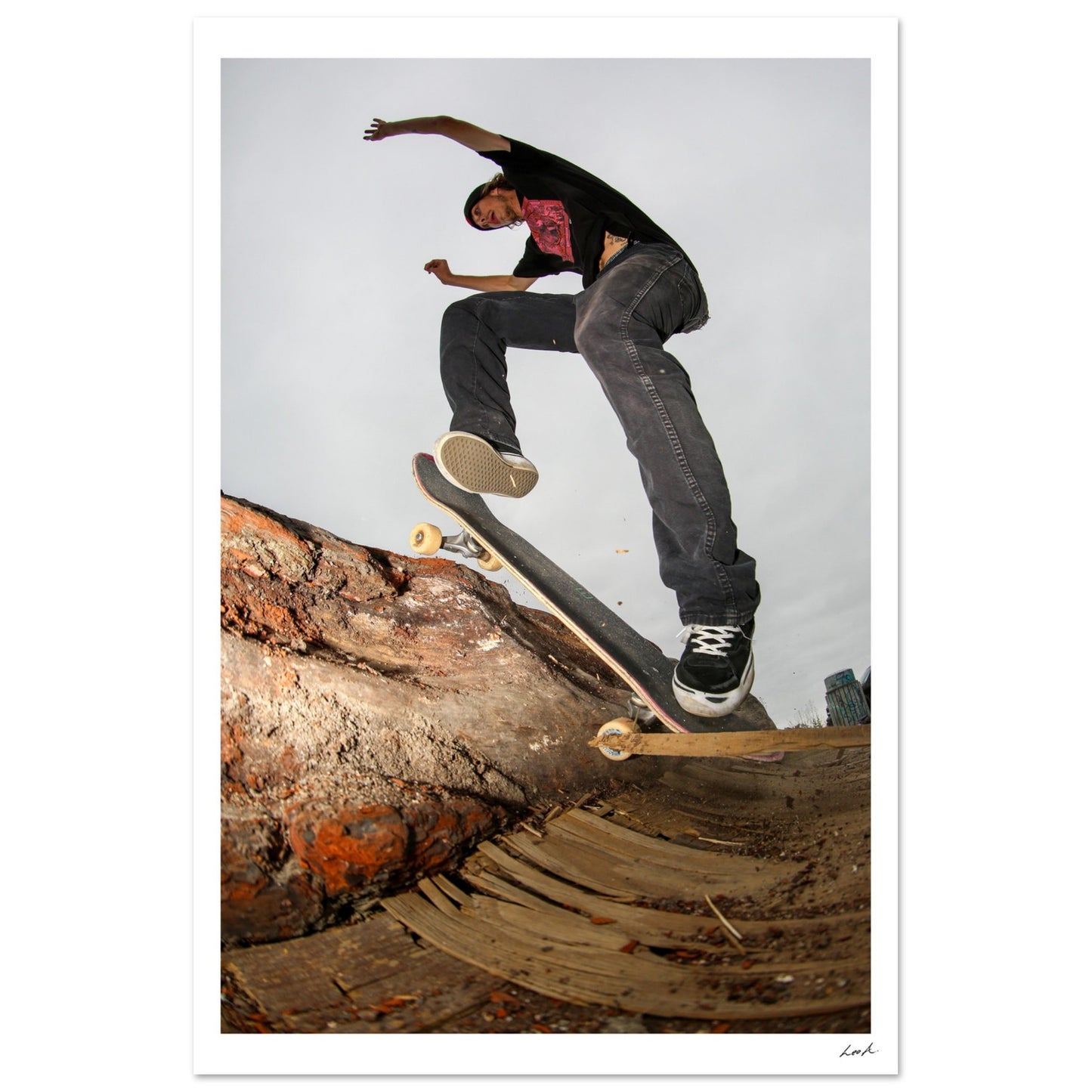 Wallie Log - Classic Matte Paper Poster