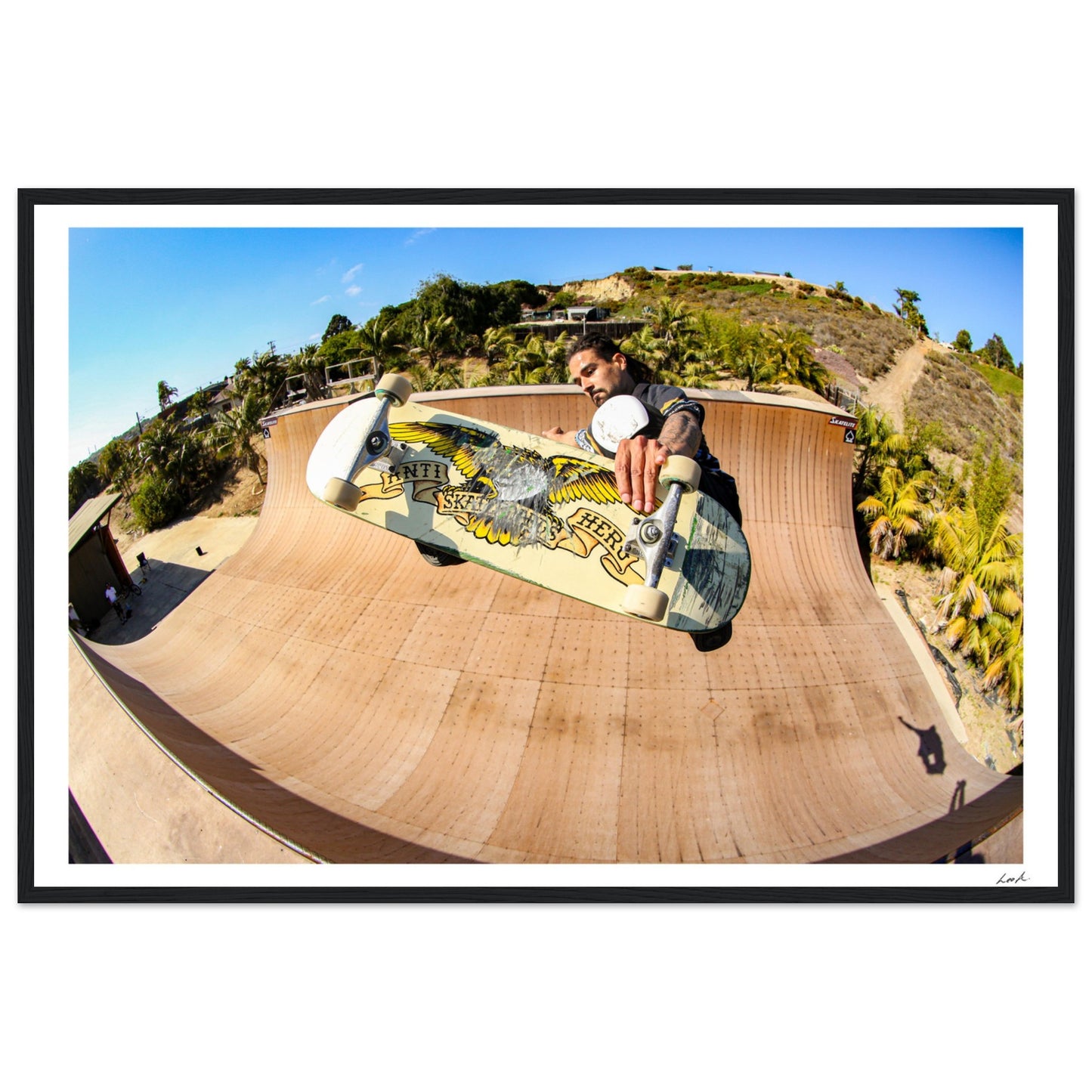 Front Side Air - Premium Matte Paper Wooden Framed Poster