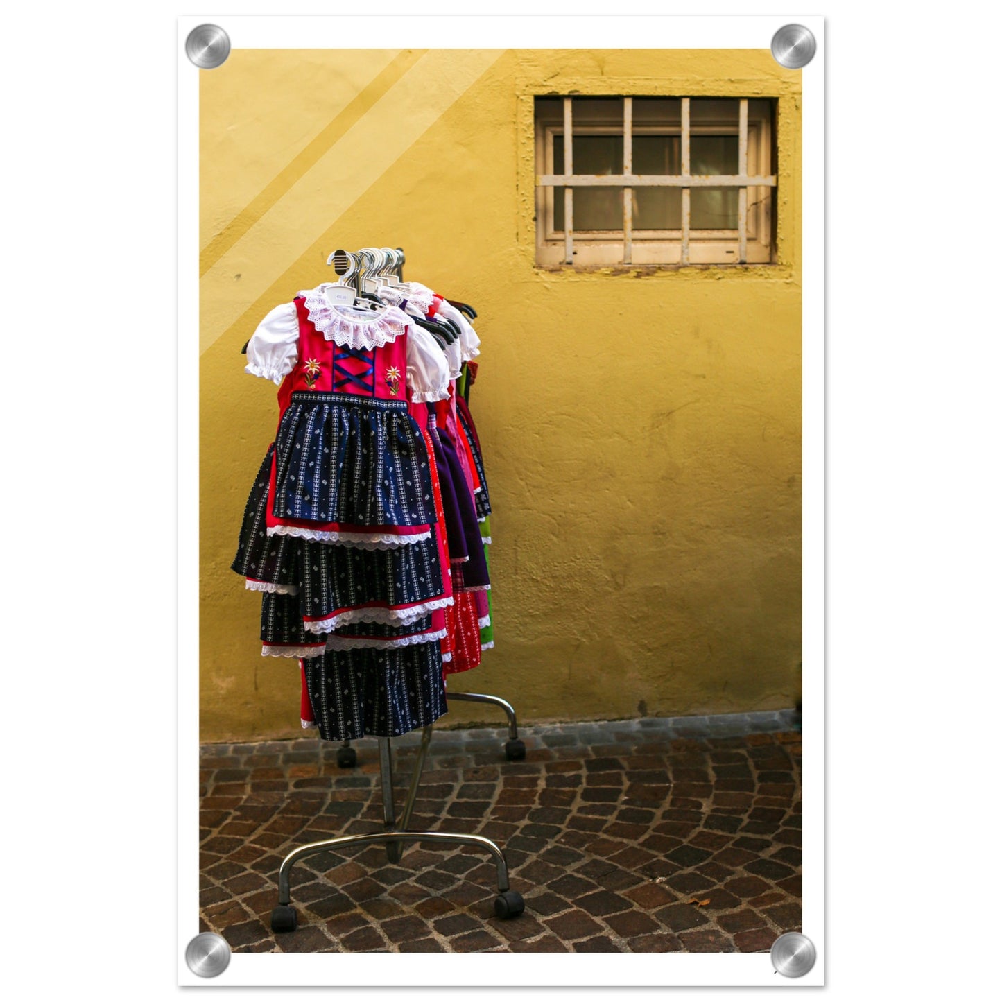 Street of Villa CH 2 - Acrylic Print