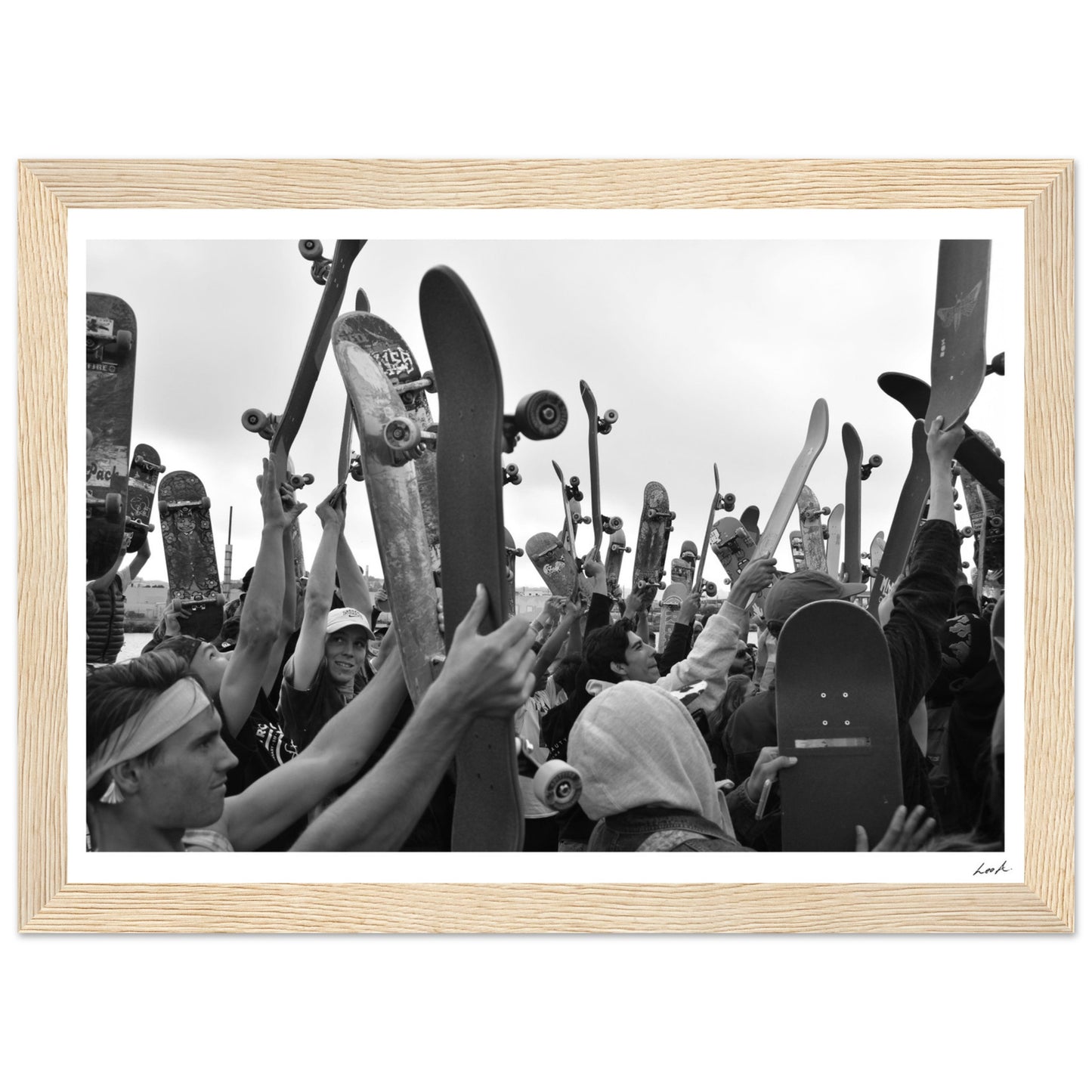 Together - Premium Matte Paper Wooden Framed Poster