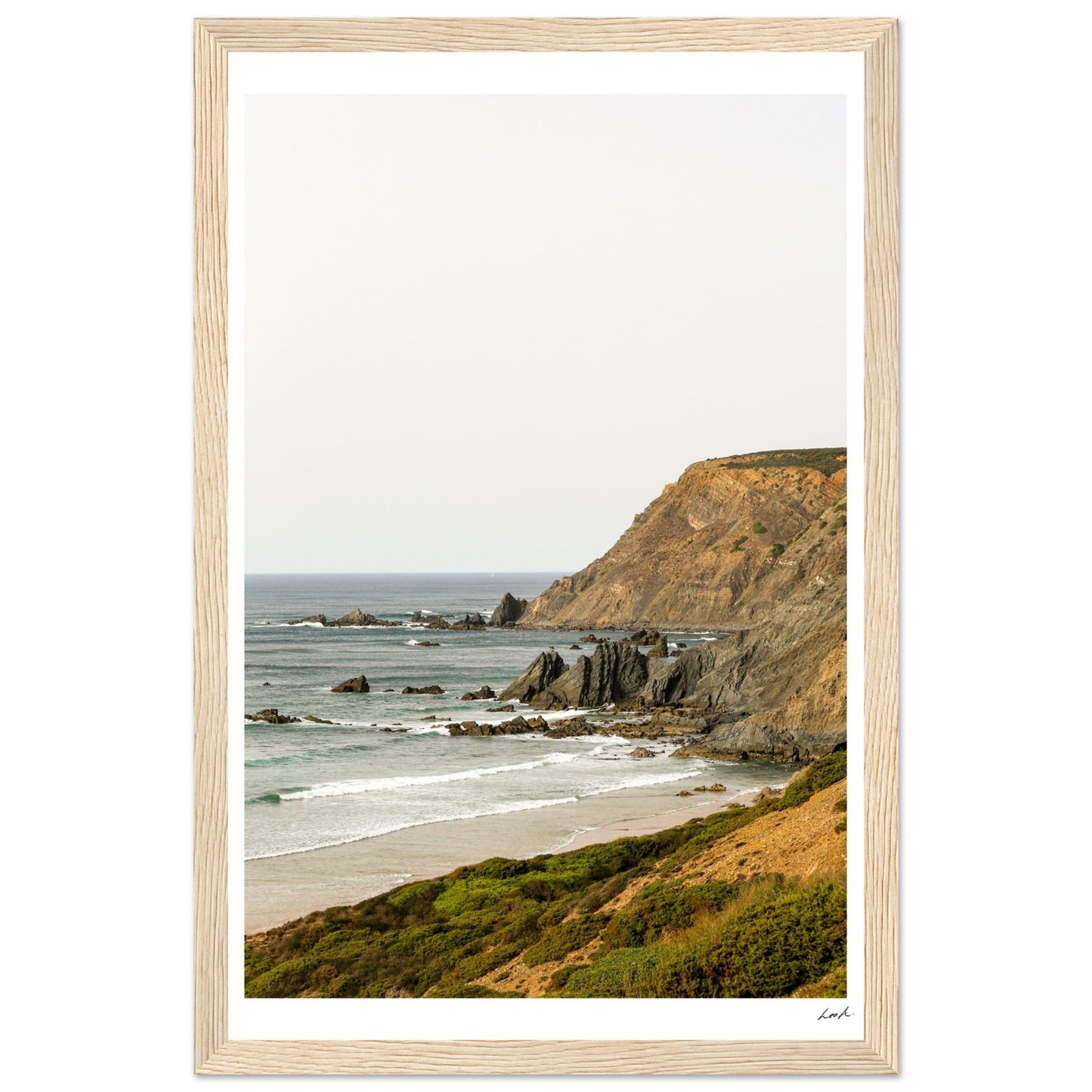 Ponta Ruiva PT - Premium Matte Paper Wooden Framed Poster