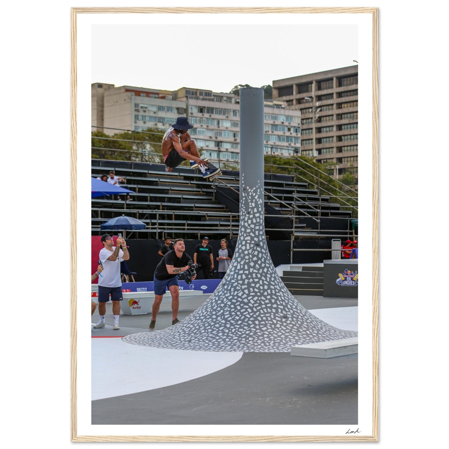 Rio Conquest - Premium Matte Paper Wooden Framed Poster