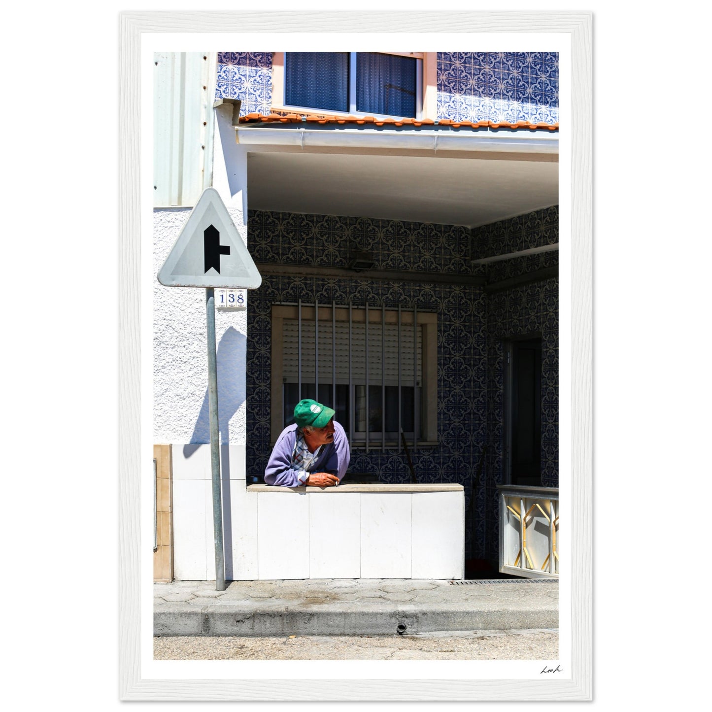Morador de Costa Nova - Premium Matte Paper Wooden Framed Poster