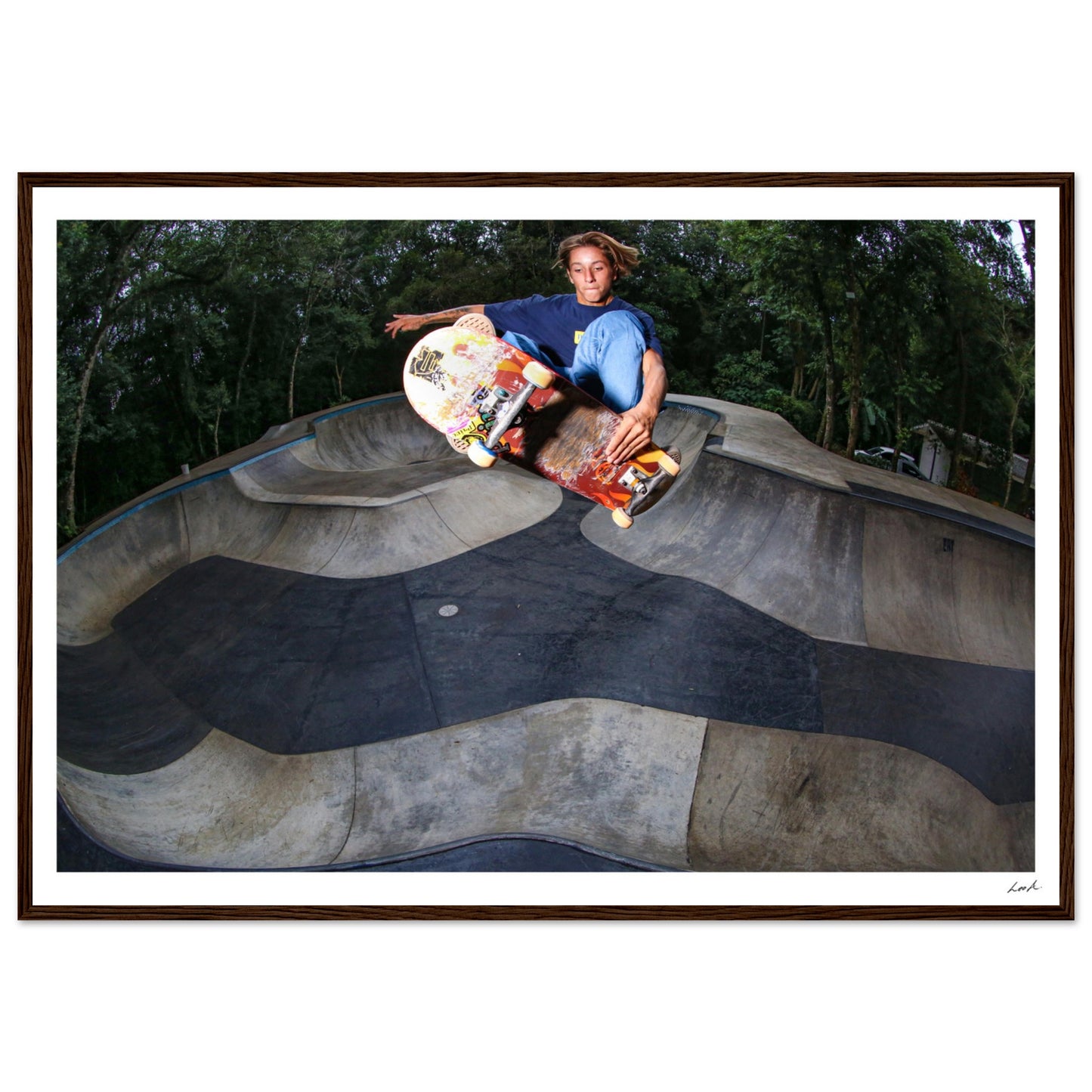 Alley Nosebone - Premium Matte Paper Wooden Framed Poster