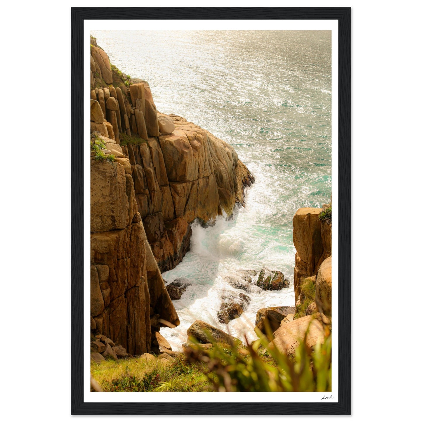 Valley Rosa Norte - Premium Matte Paper Wooden Framed Poster