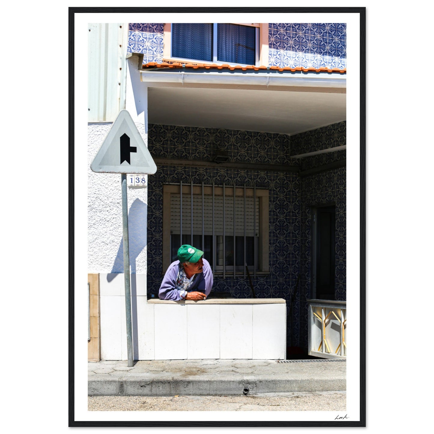 Morador de Costa Nova - Premium Matte Paper Wooden Framed Poster