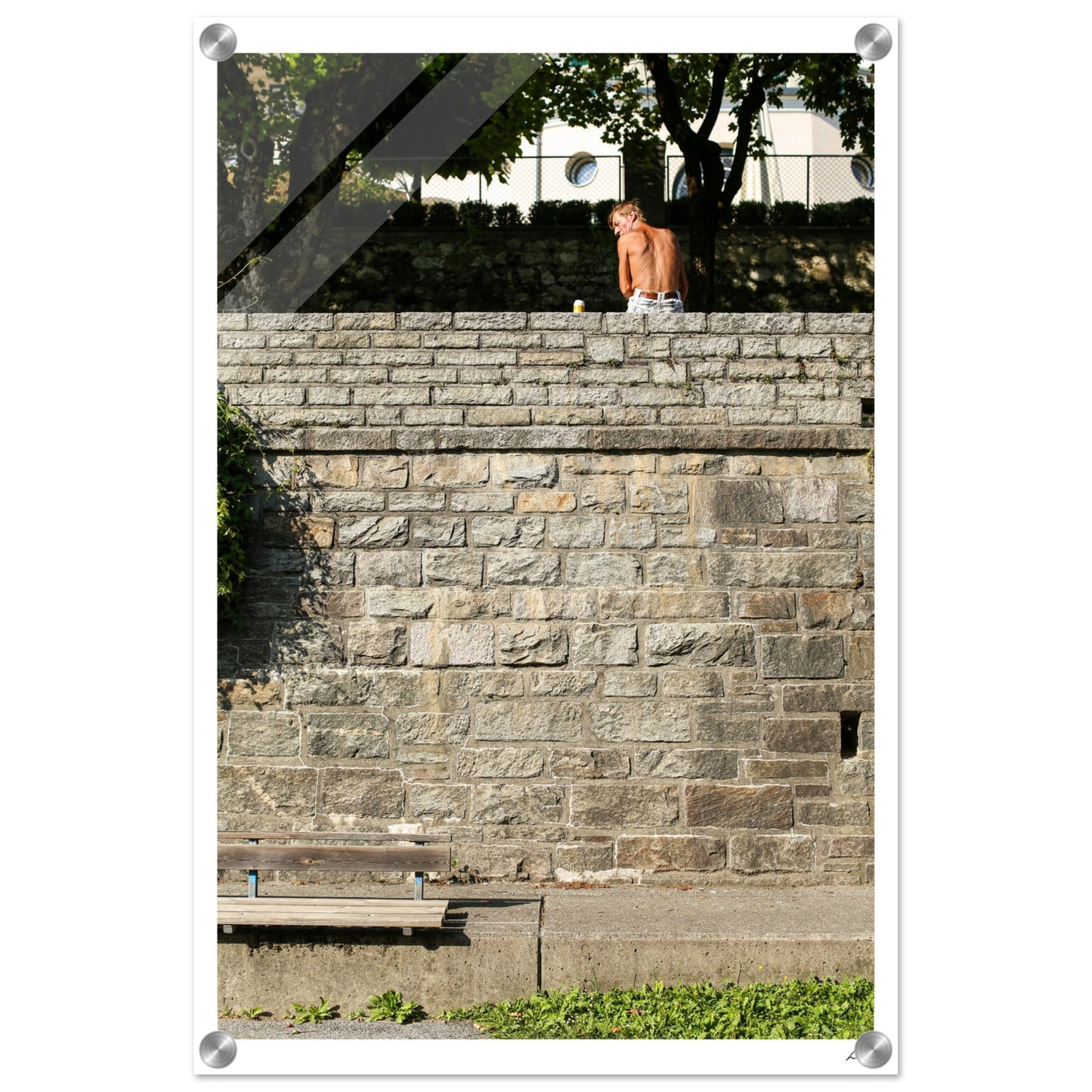 Street of Villa CH - Acrylic Print