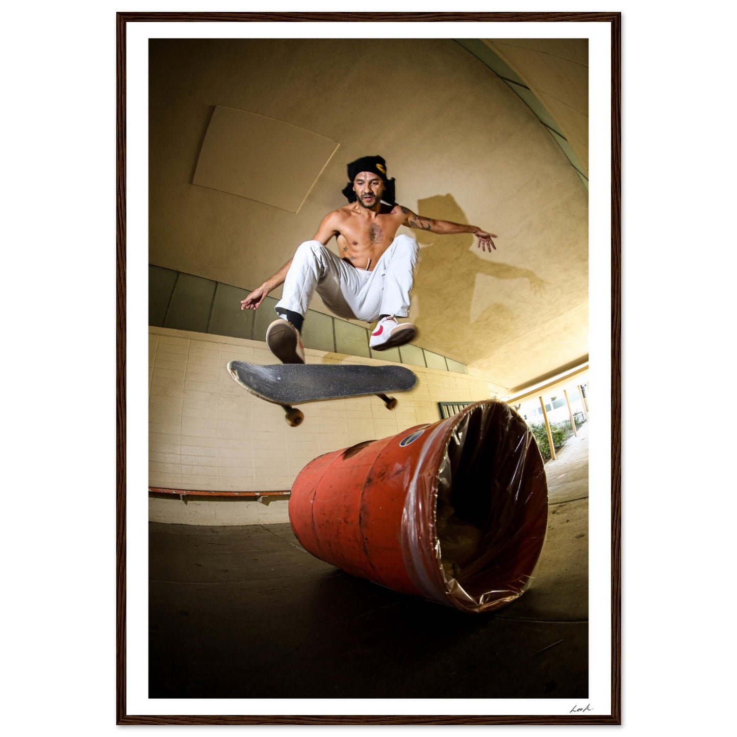 Kickflip 2 - Premium Matte Paper Wooden Framed Poster