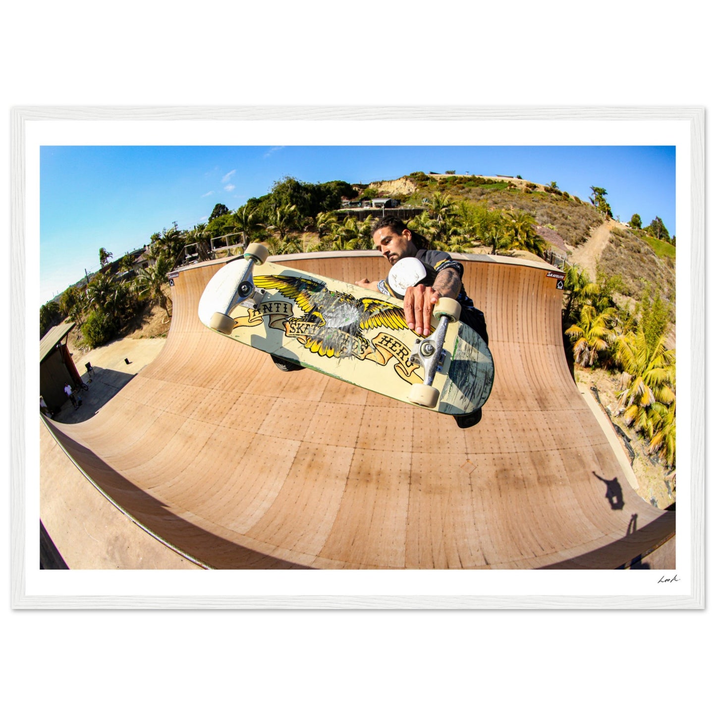 Front Side Air - Premium Matte Paper Wooden Framed Poster