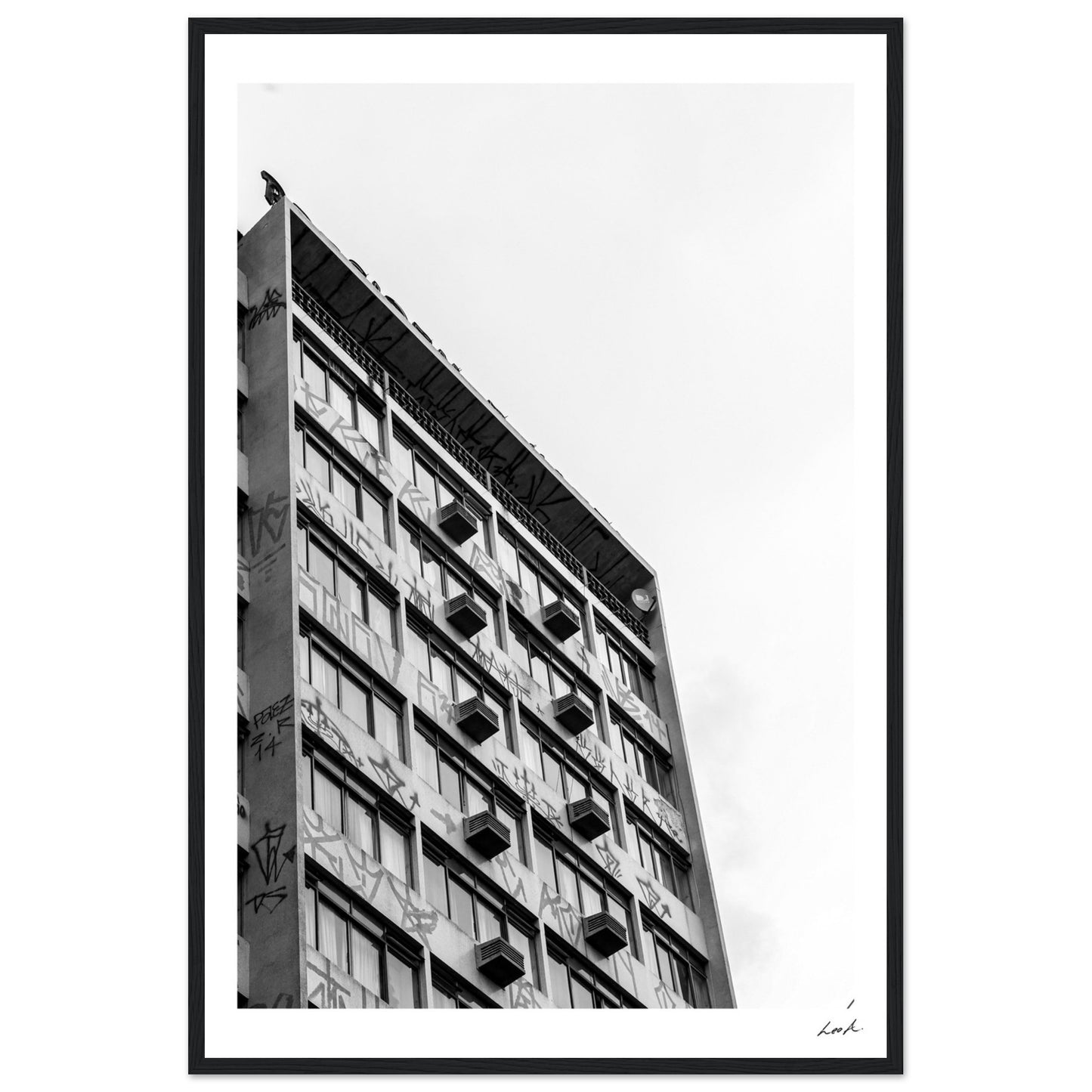 Street of CWB 3 - Premium Matte Paper Wooden Framed Poster