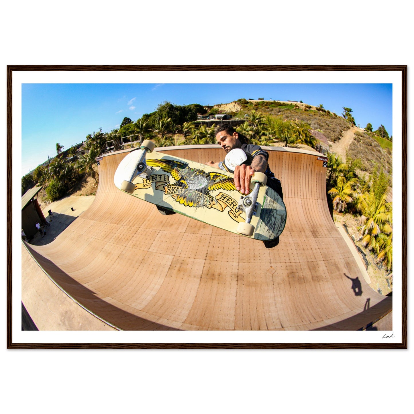 Front Side Air - Premium Matte Paper Wooden Framed Poster