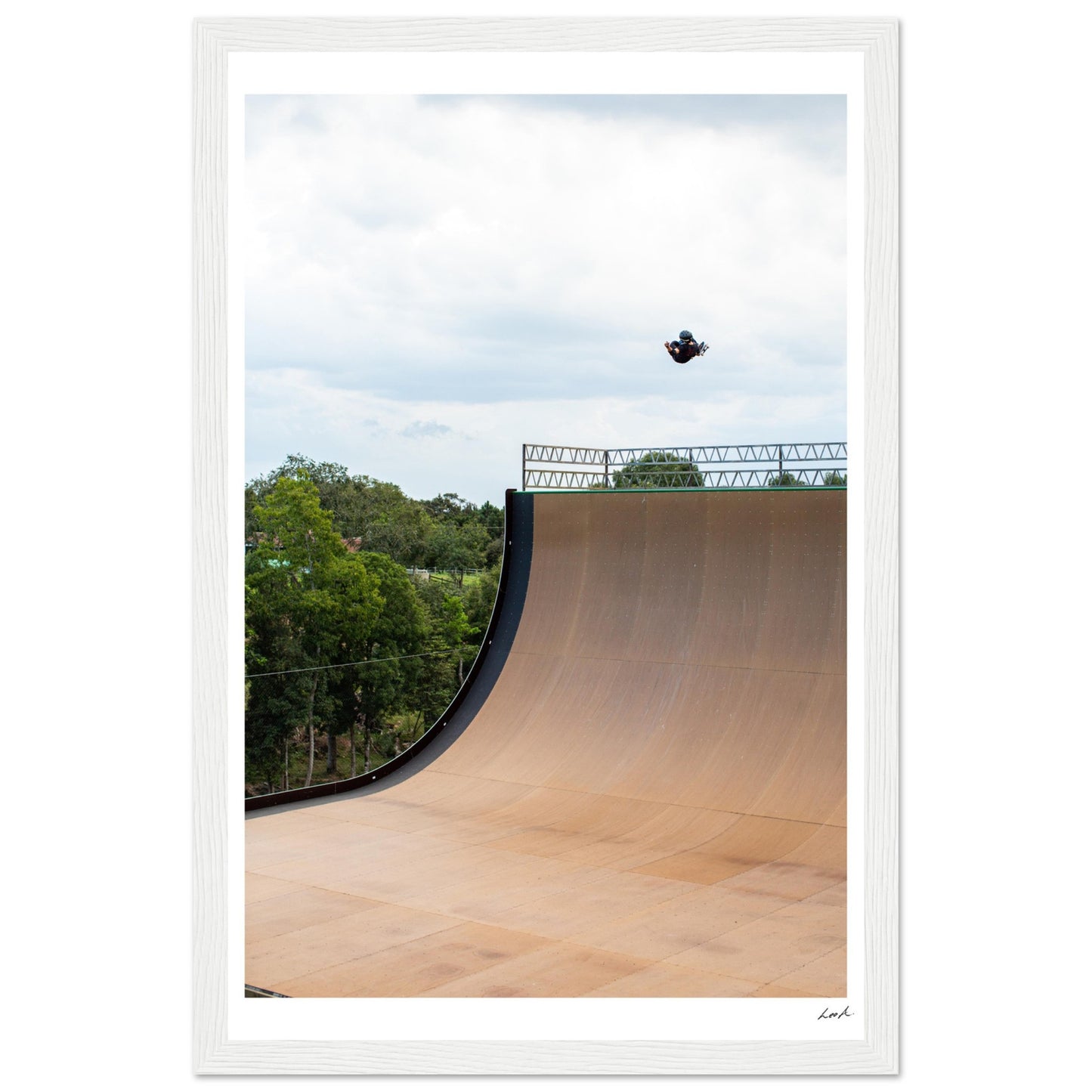 540 Mega - Premium Matte Paper Wooden Framed Poster