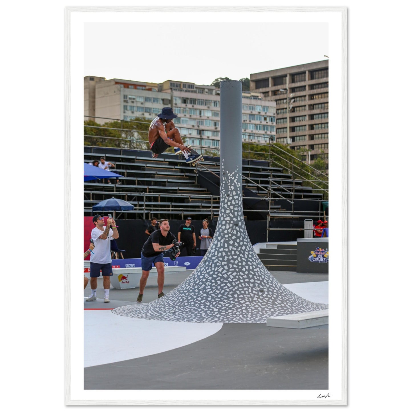 Rio Conquest - Premium Matte Paper Wooden Framed Poster