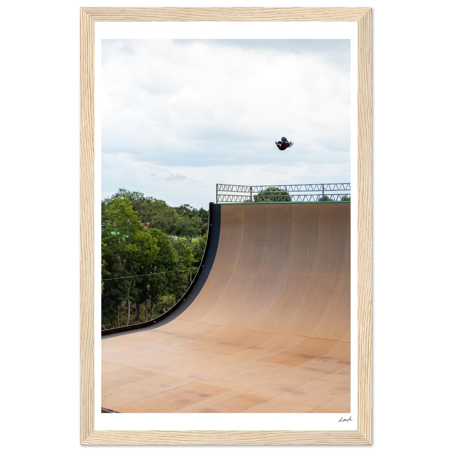 540 Mega - Premium Matte Paper Wooden Framed Poster