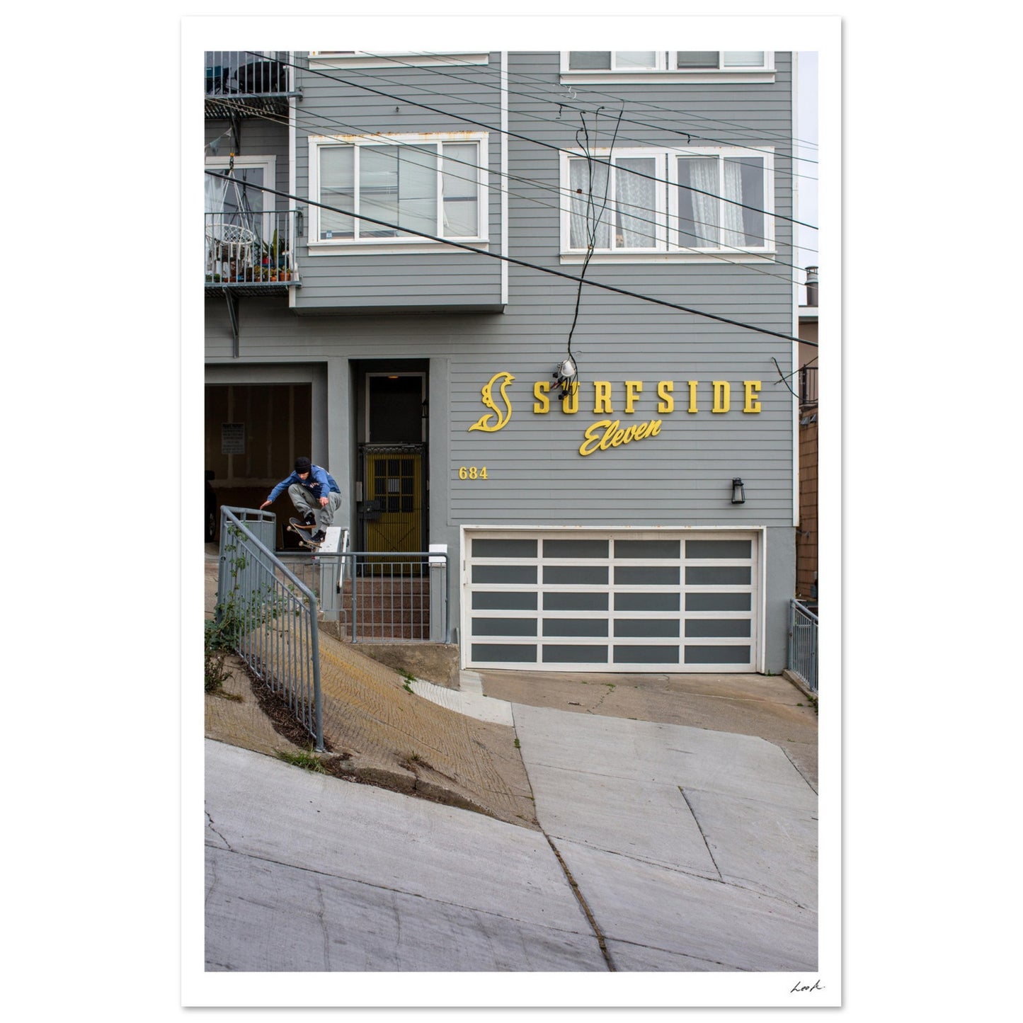 San Francisco CA - Aluminum Print