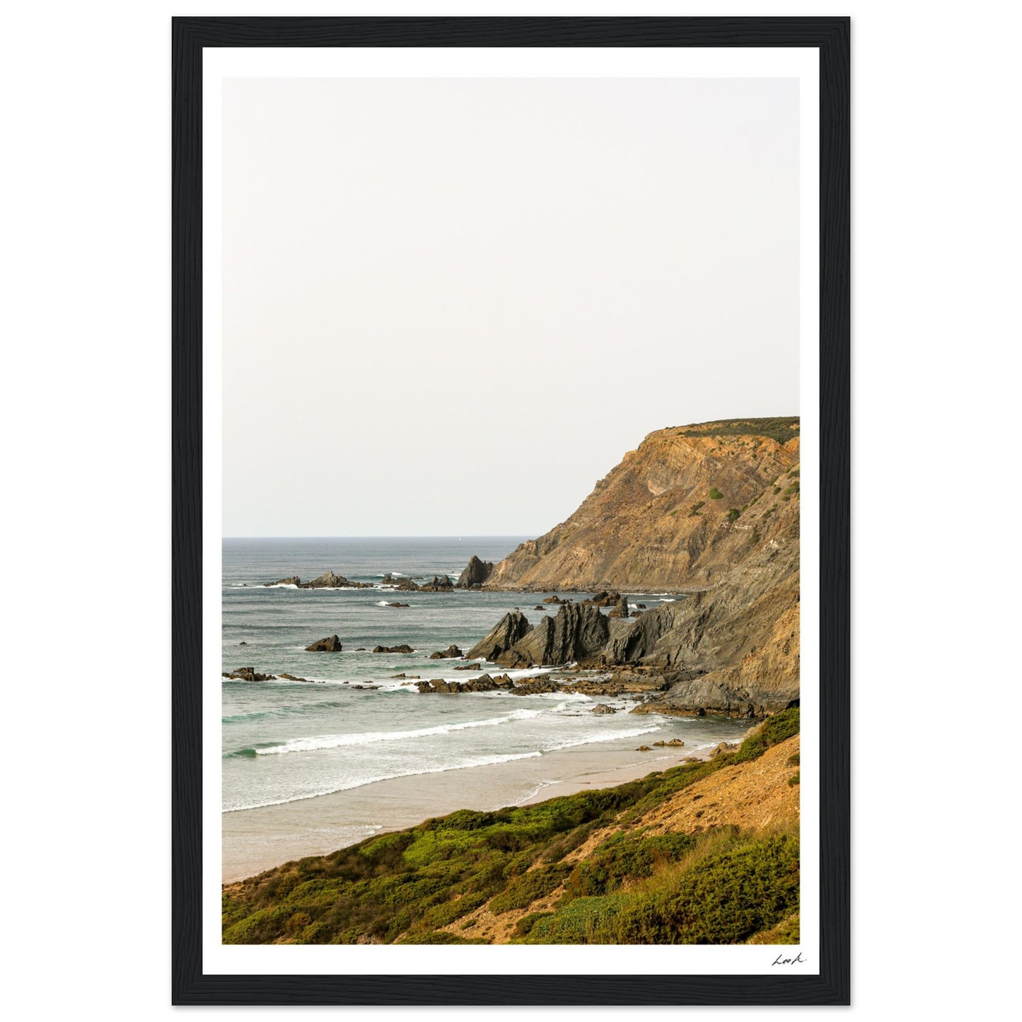 Ponta Ruiva PT - Premium Matte Paper Wooden Framed Poster