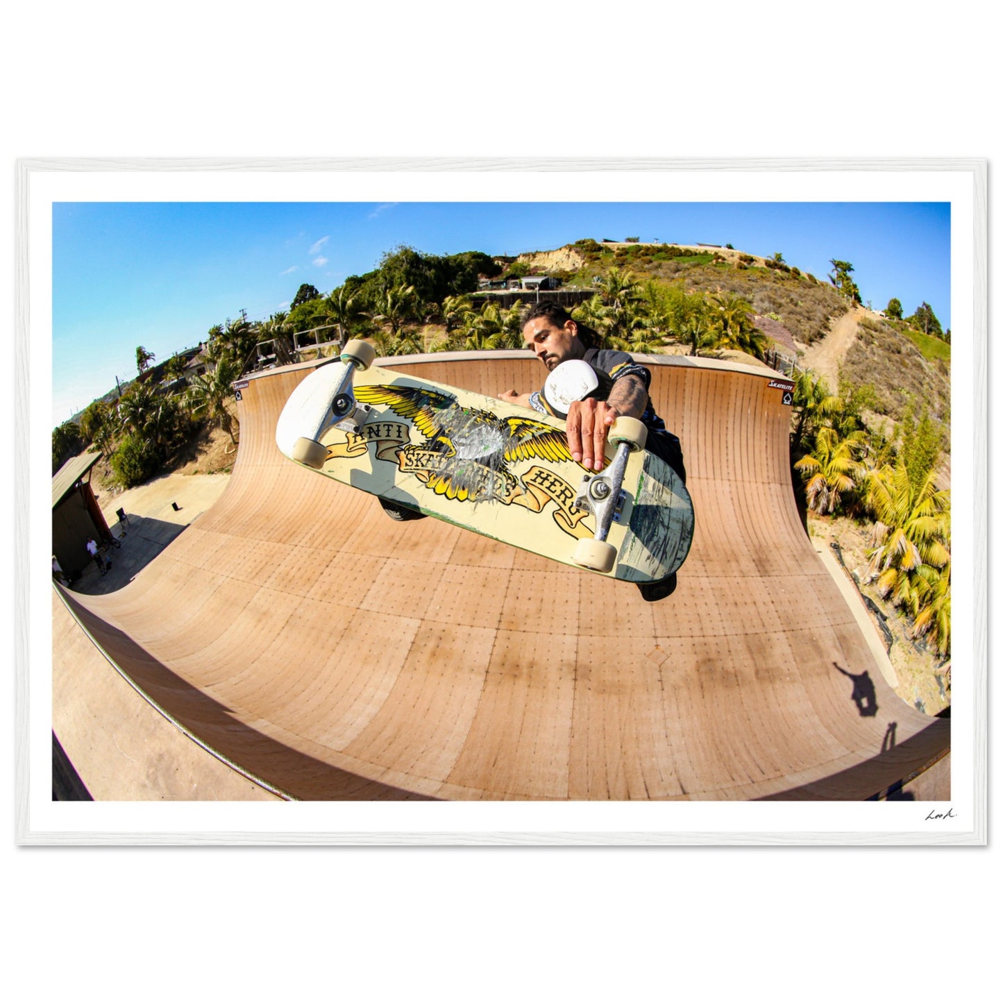 Front Side Air - Premium Matte Paper Wooden Framed Poster