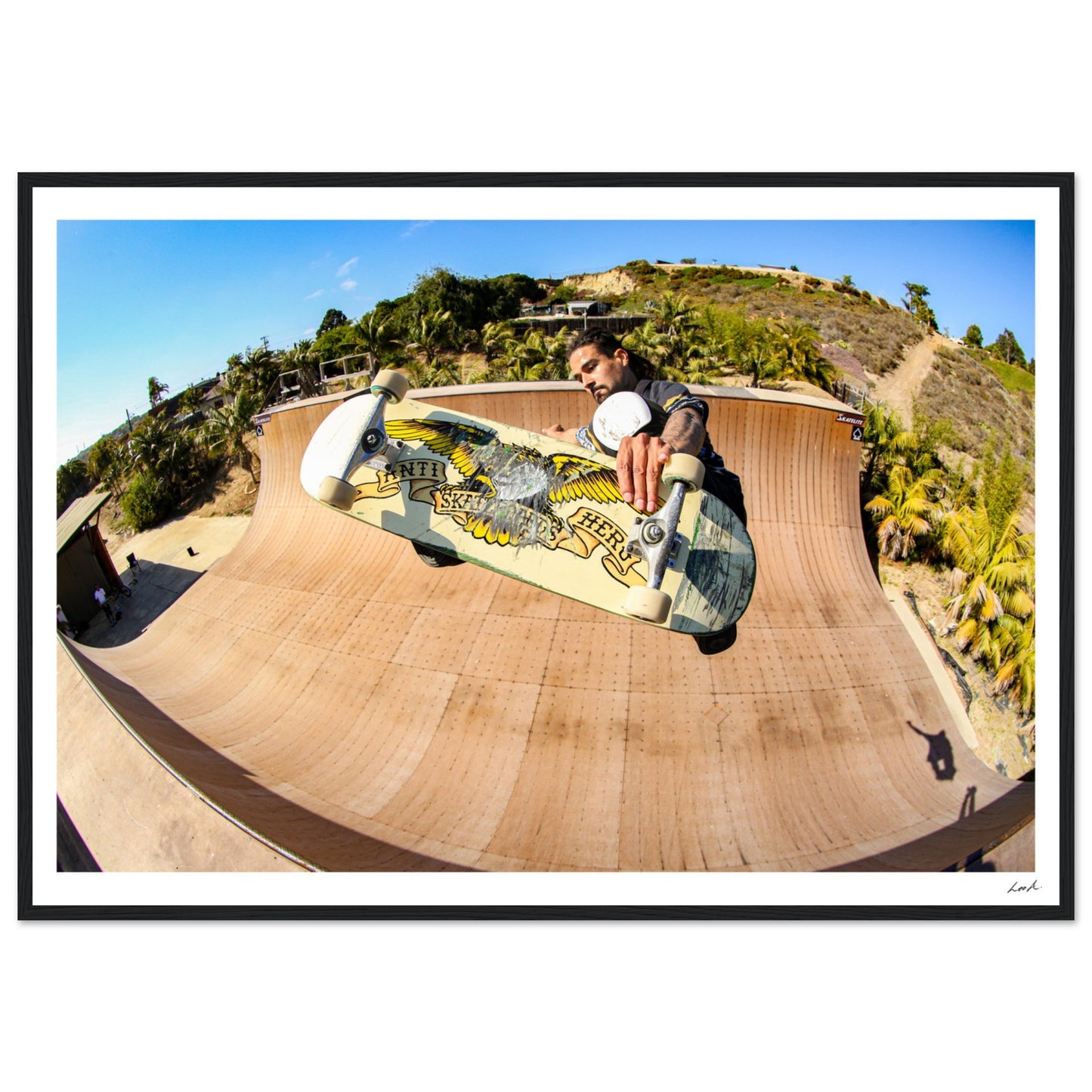 Front Side Air - Premium Matte Paper Wooden Framed Poster