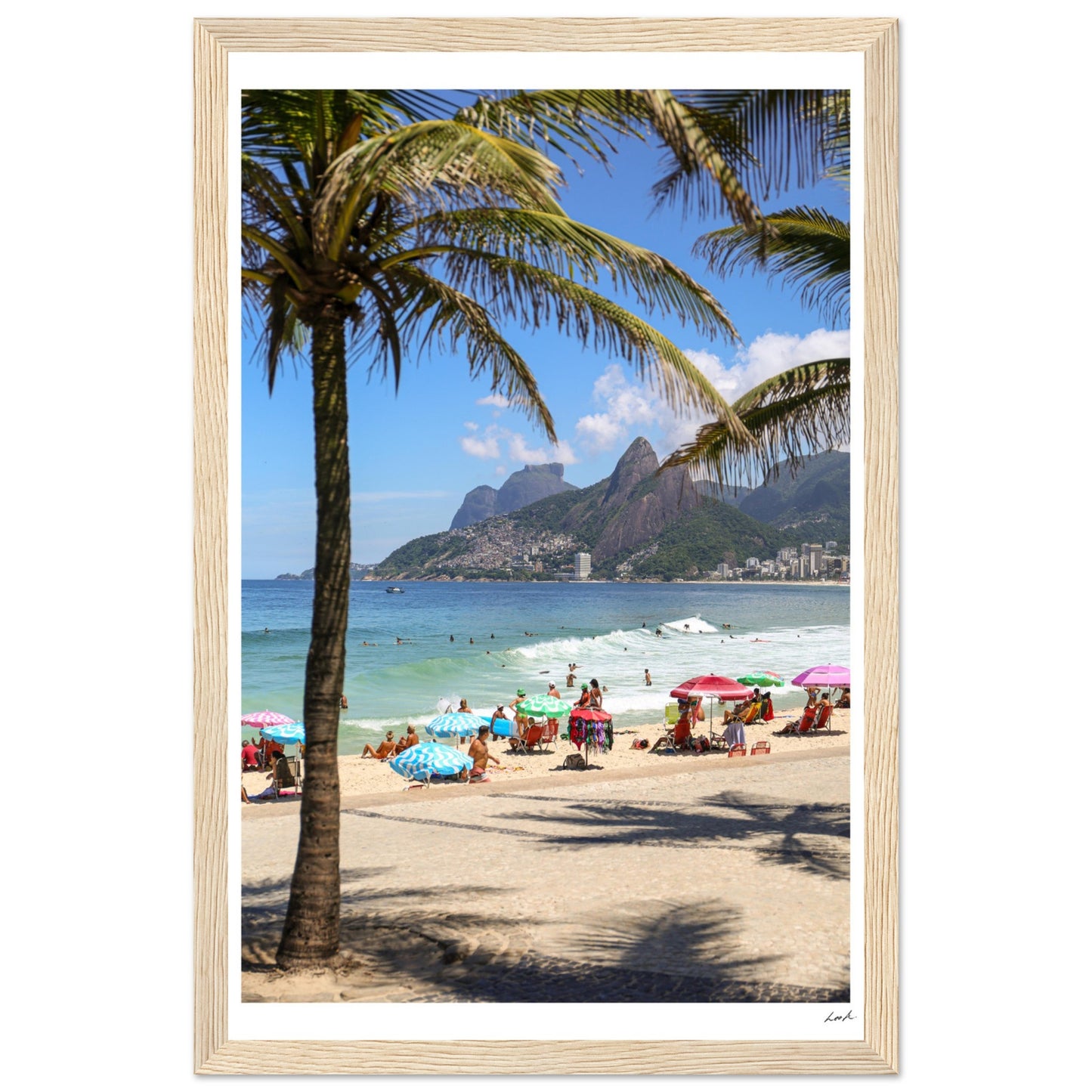 Dois Irmaos 2 - Premium Matte Paper Wooden Framed Poster