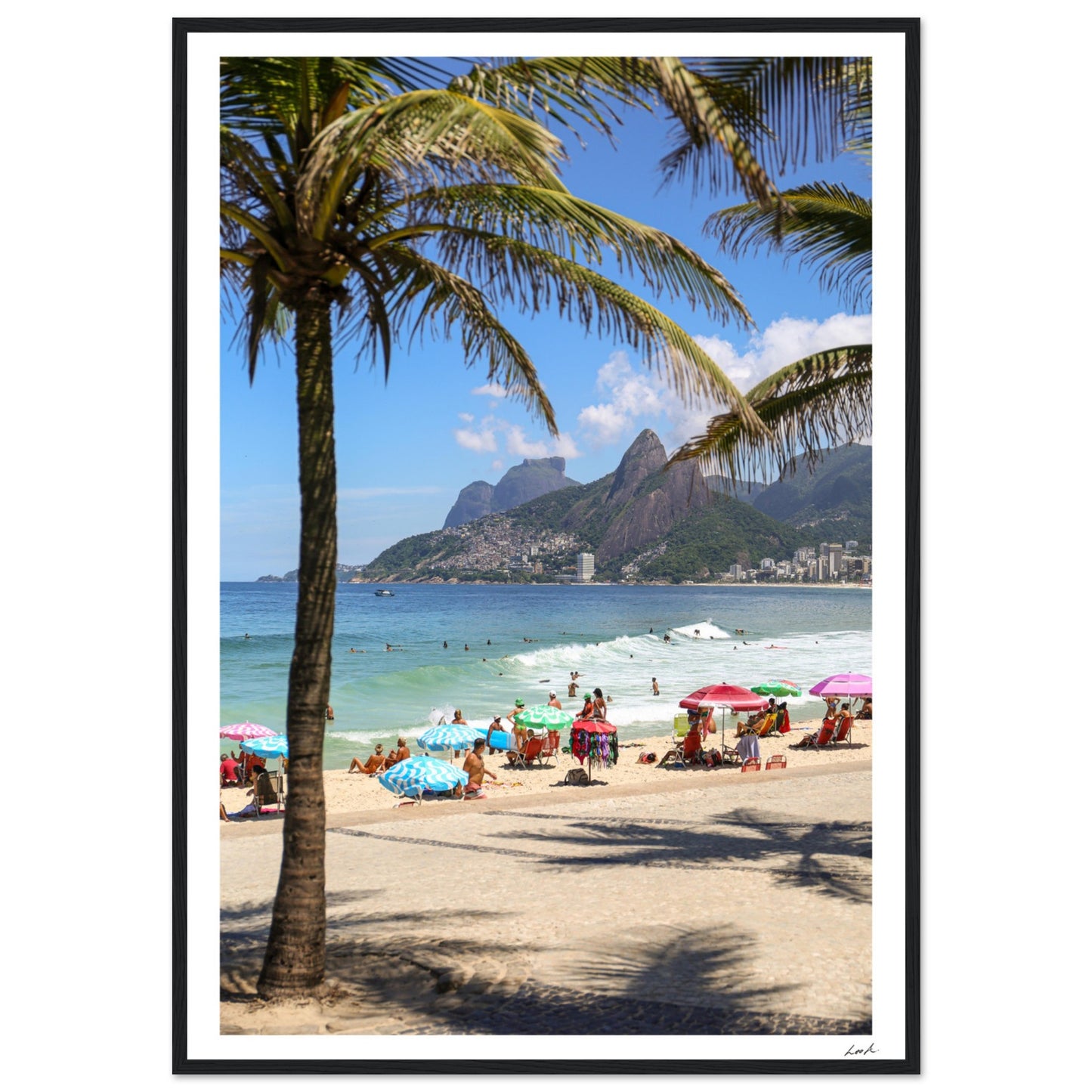 Dois Irmaos 2 - Premium Matte Paper Wooden Framed Poster